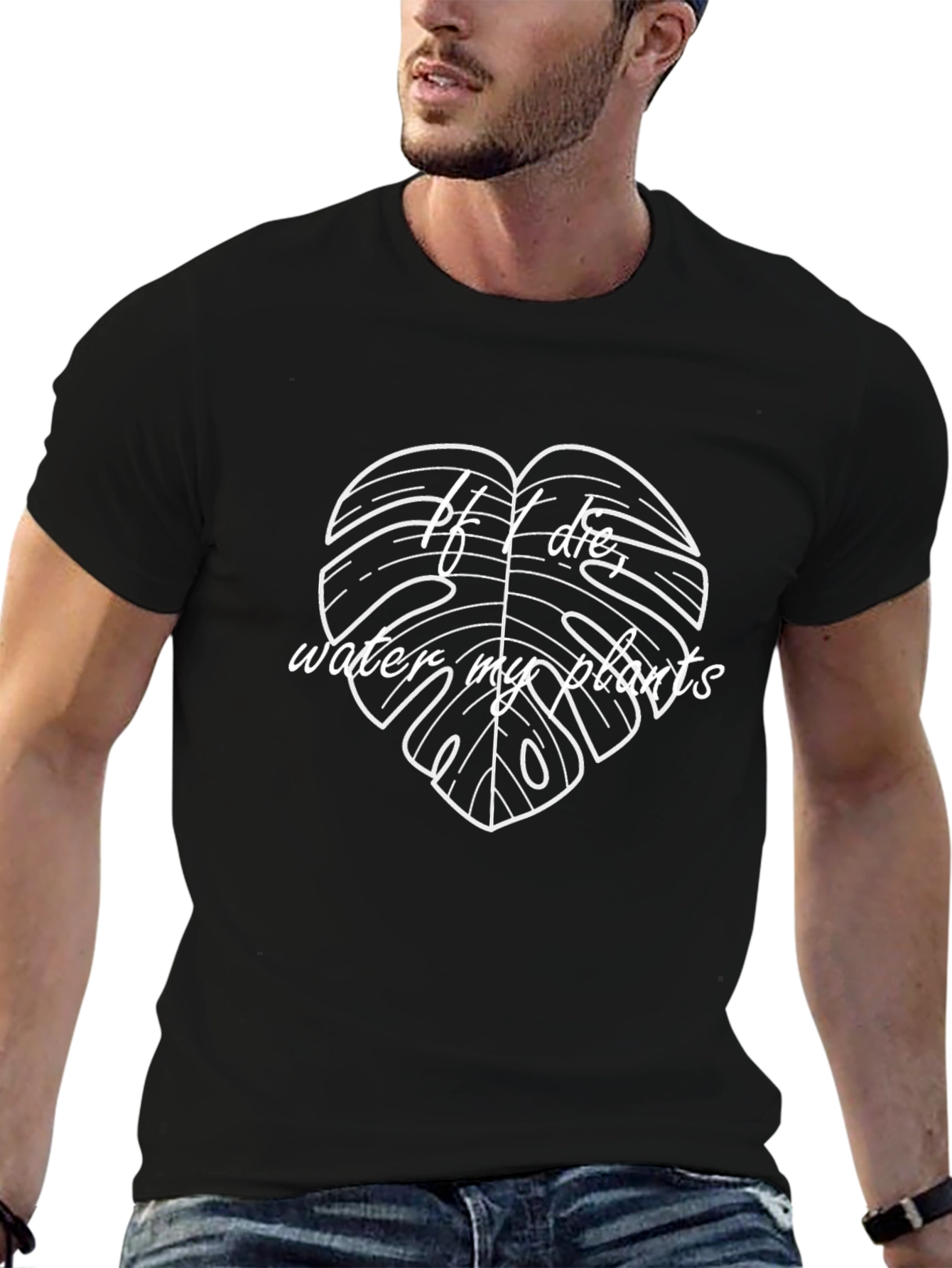 If I Die Water My Plants Graphic Tee