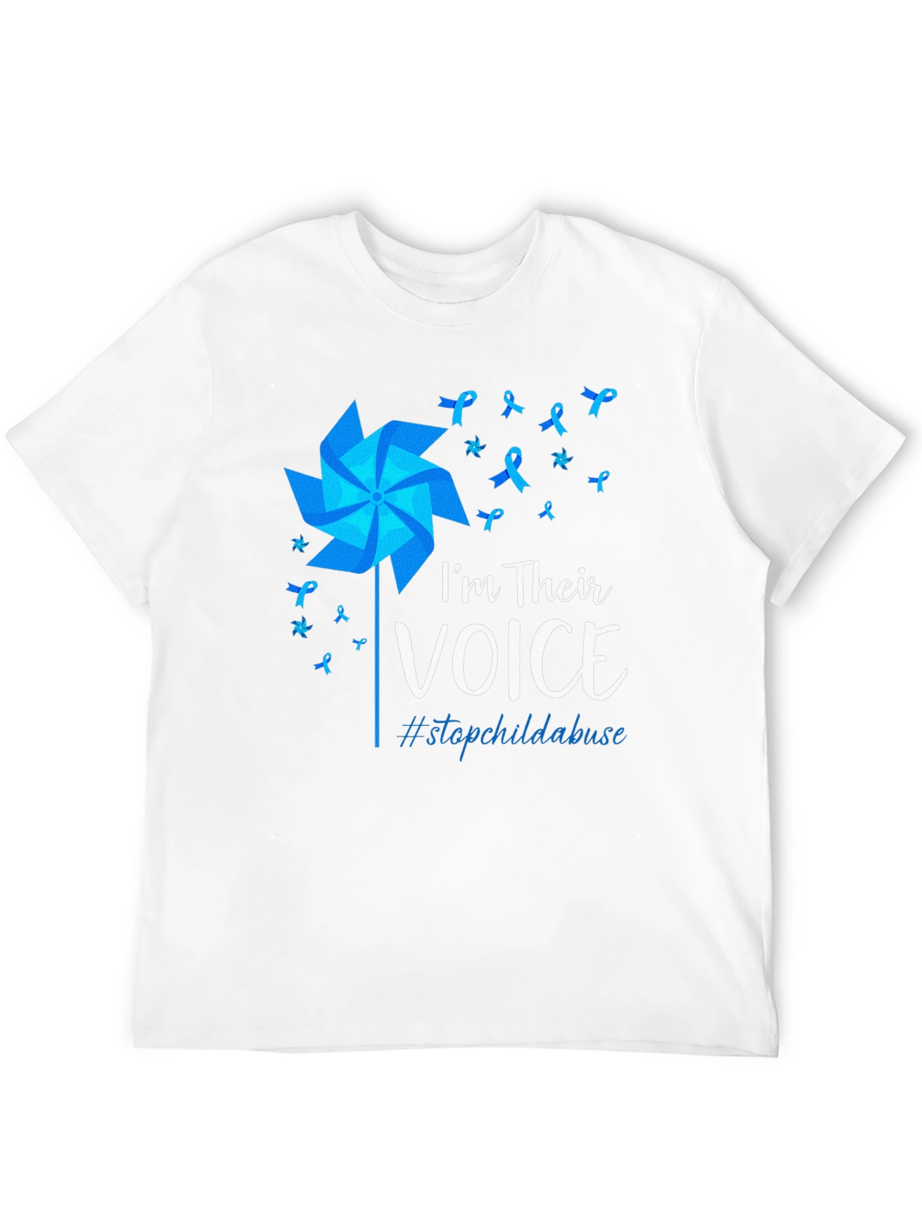 Im Their Voice Stop Child Abuse Awareness T-Shirt