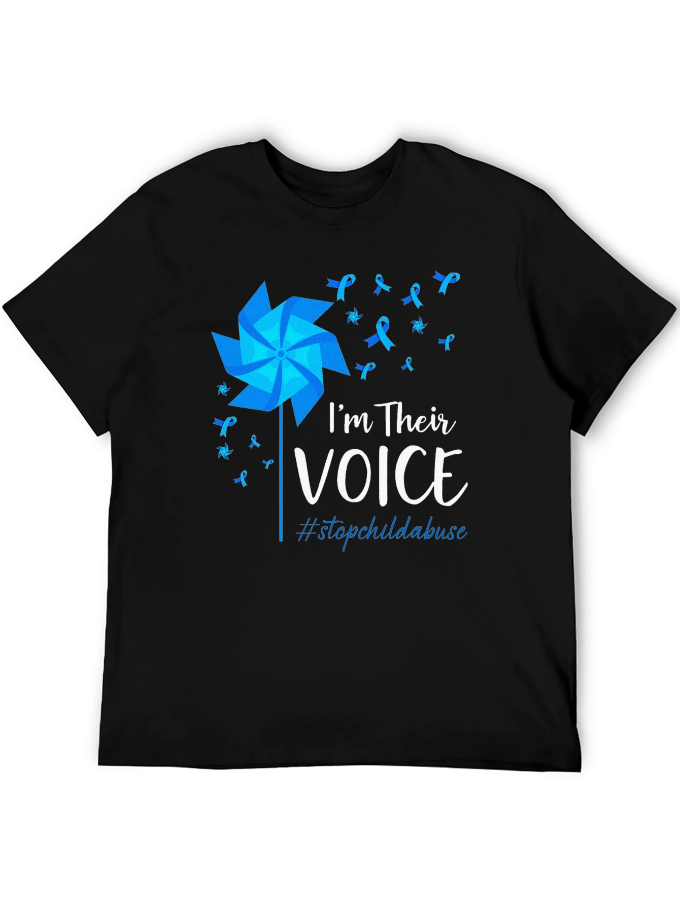 Im Their Voice Stop Child Abuse Awareness T-Shirt