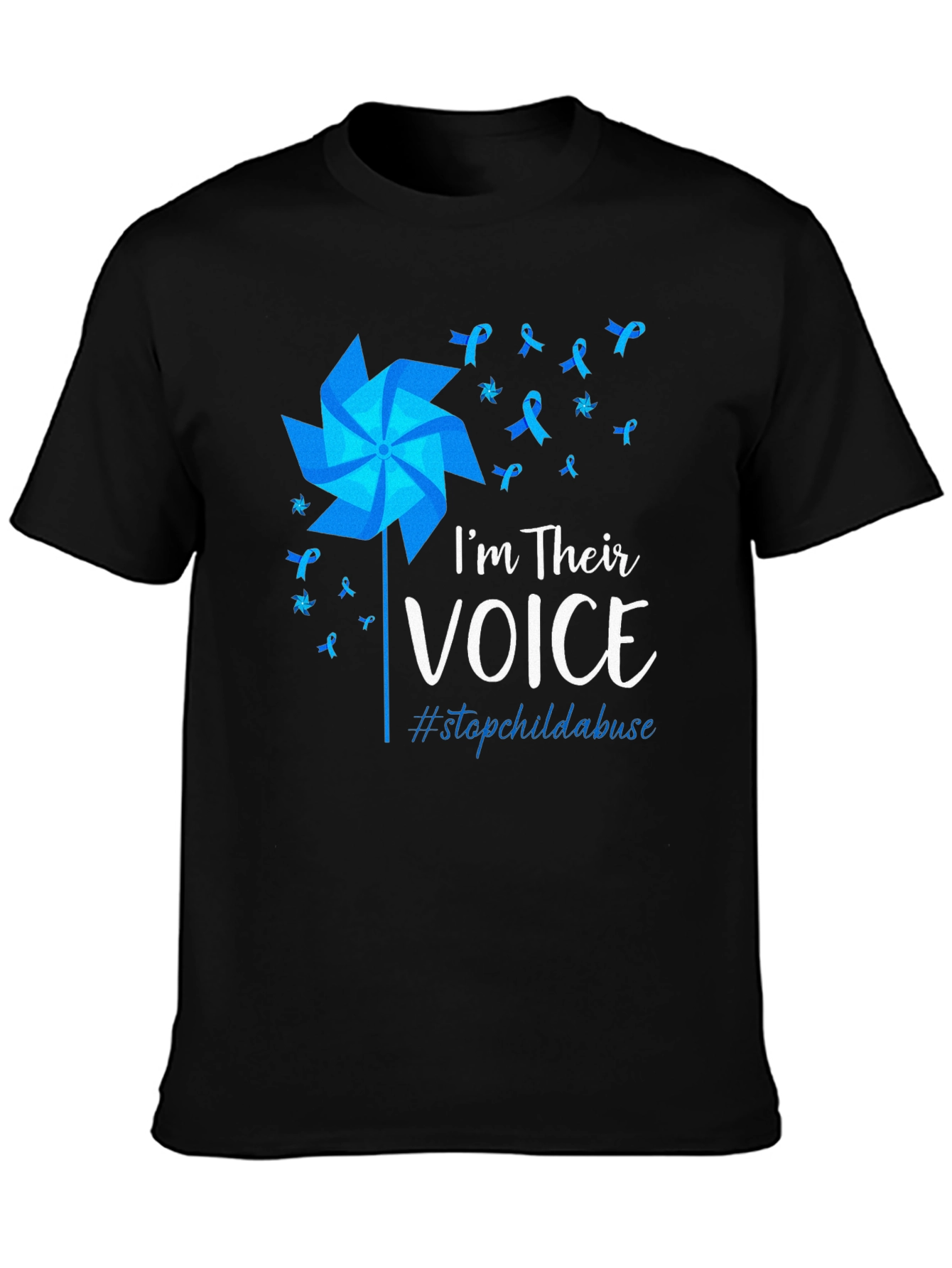 Im Their Voice Stop Child Abuse Awareness T-Shirt