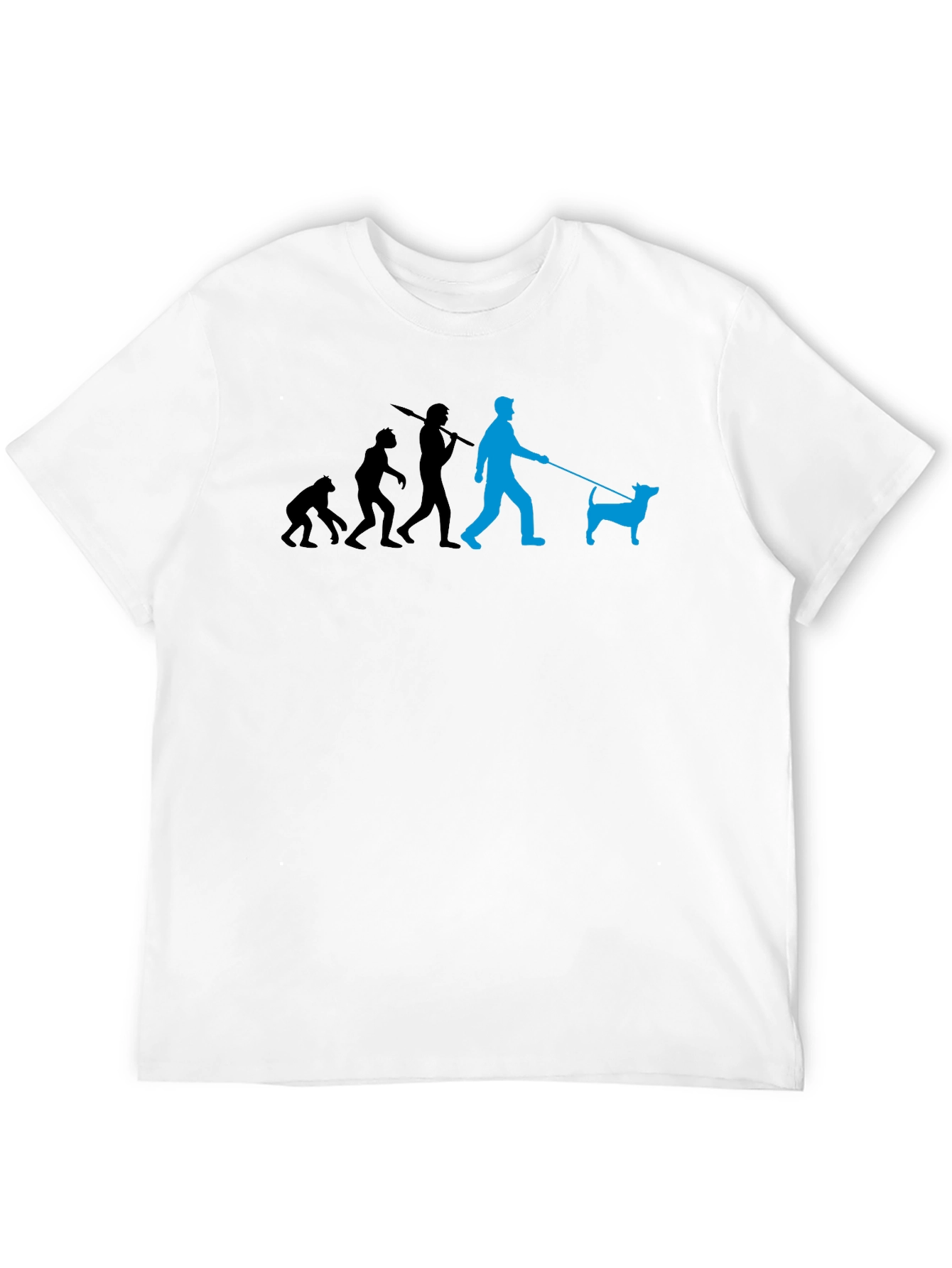 Evolution of Dog Walker Graphic Tee