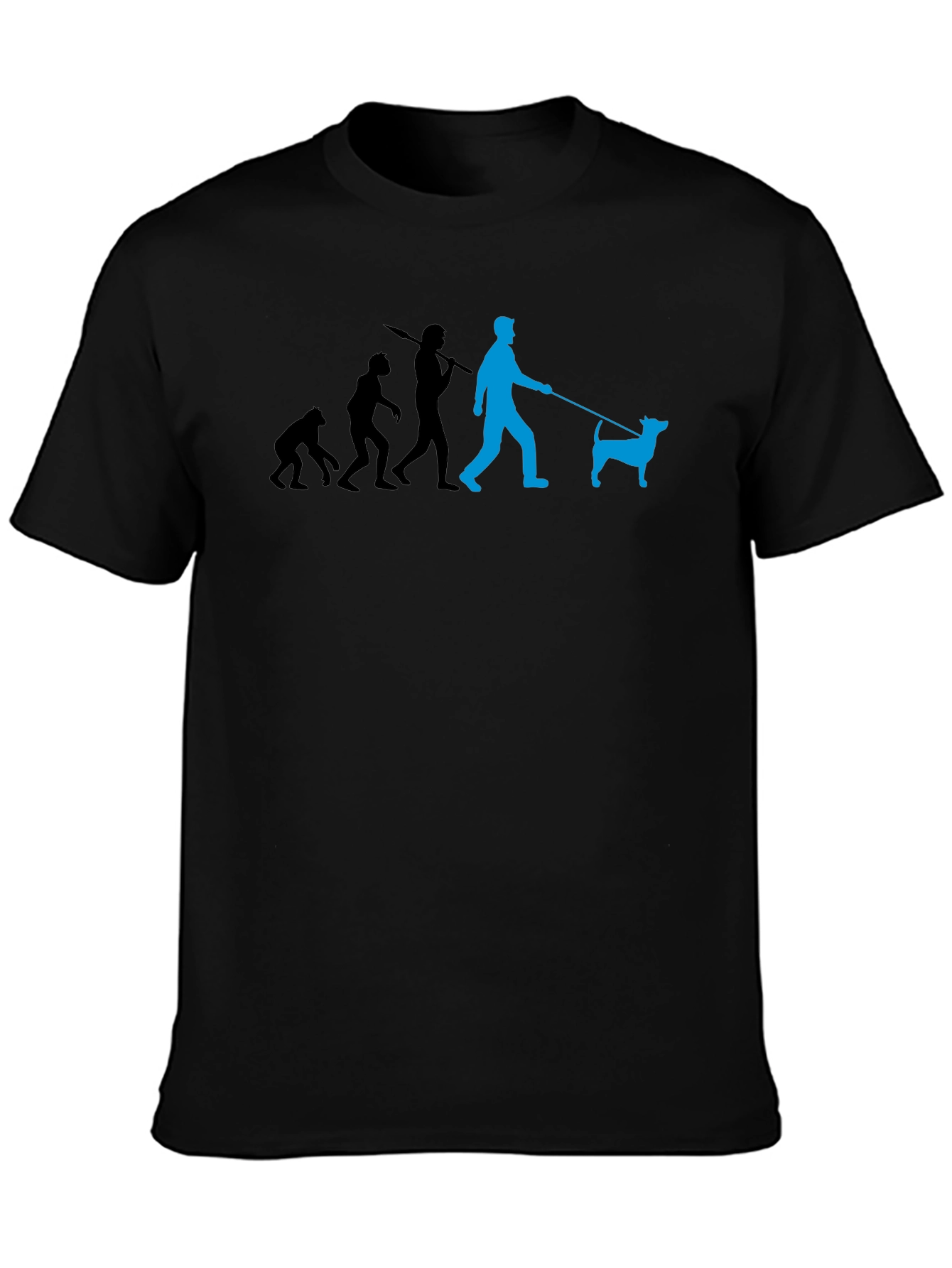 Evolution of Dog Walker Graphic Tee