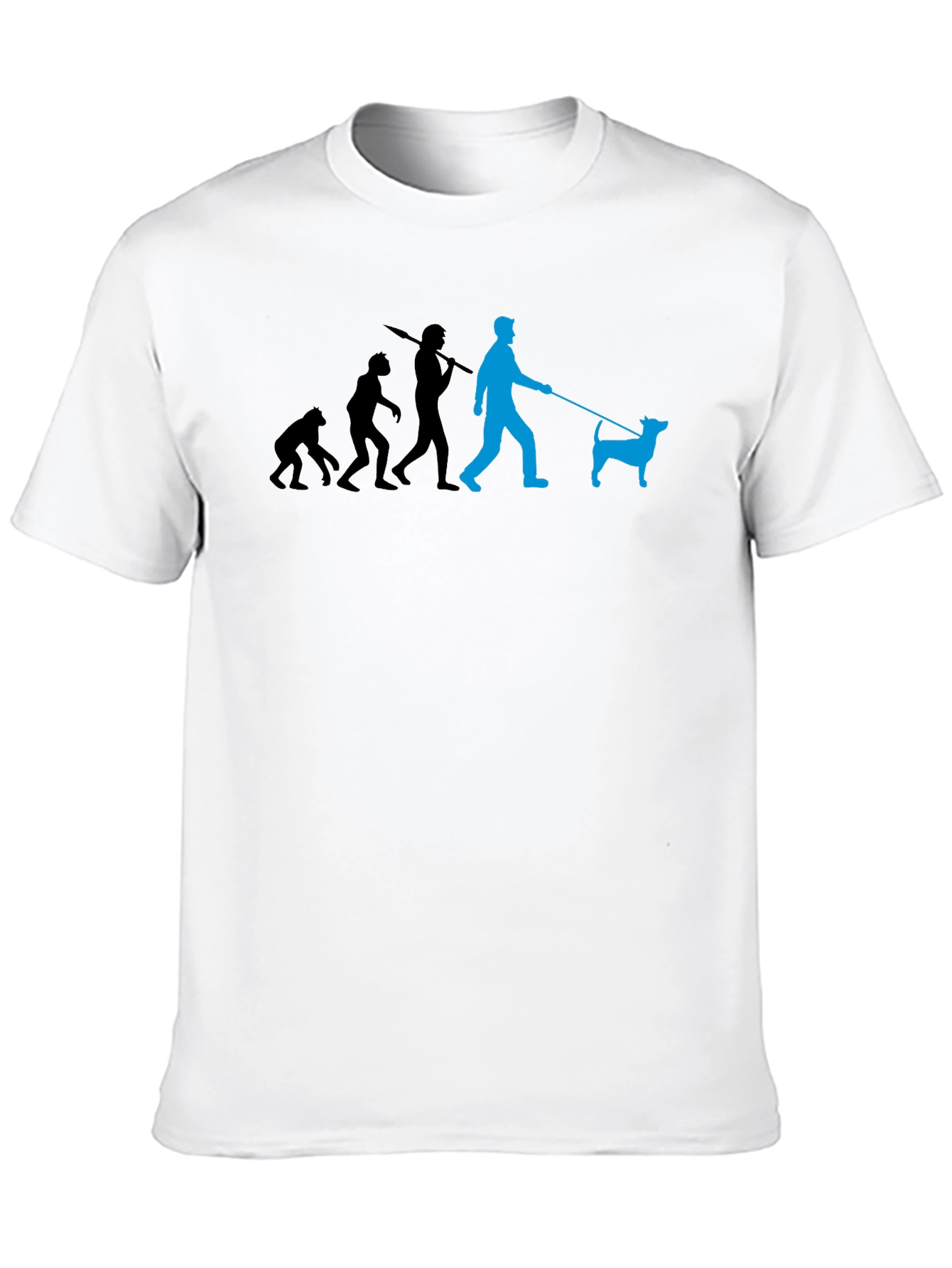 Evolution of Dog Walker Graphic Tee