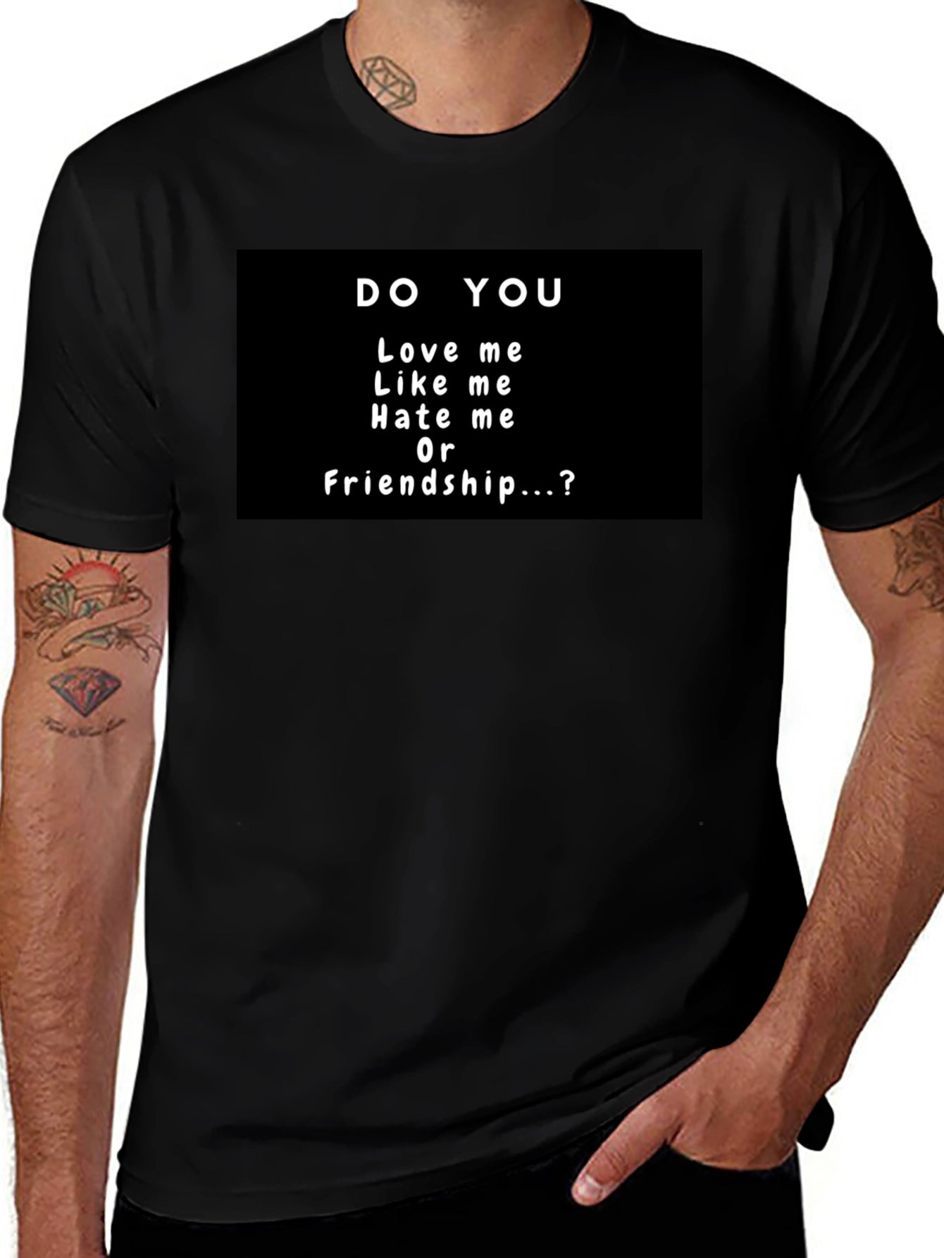Do You Love Me T-Shirt - Novelty Graphic Tee