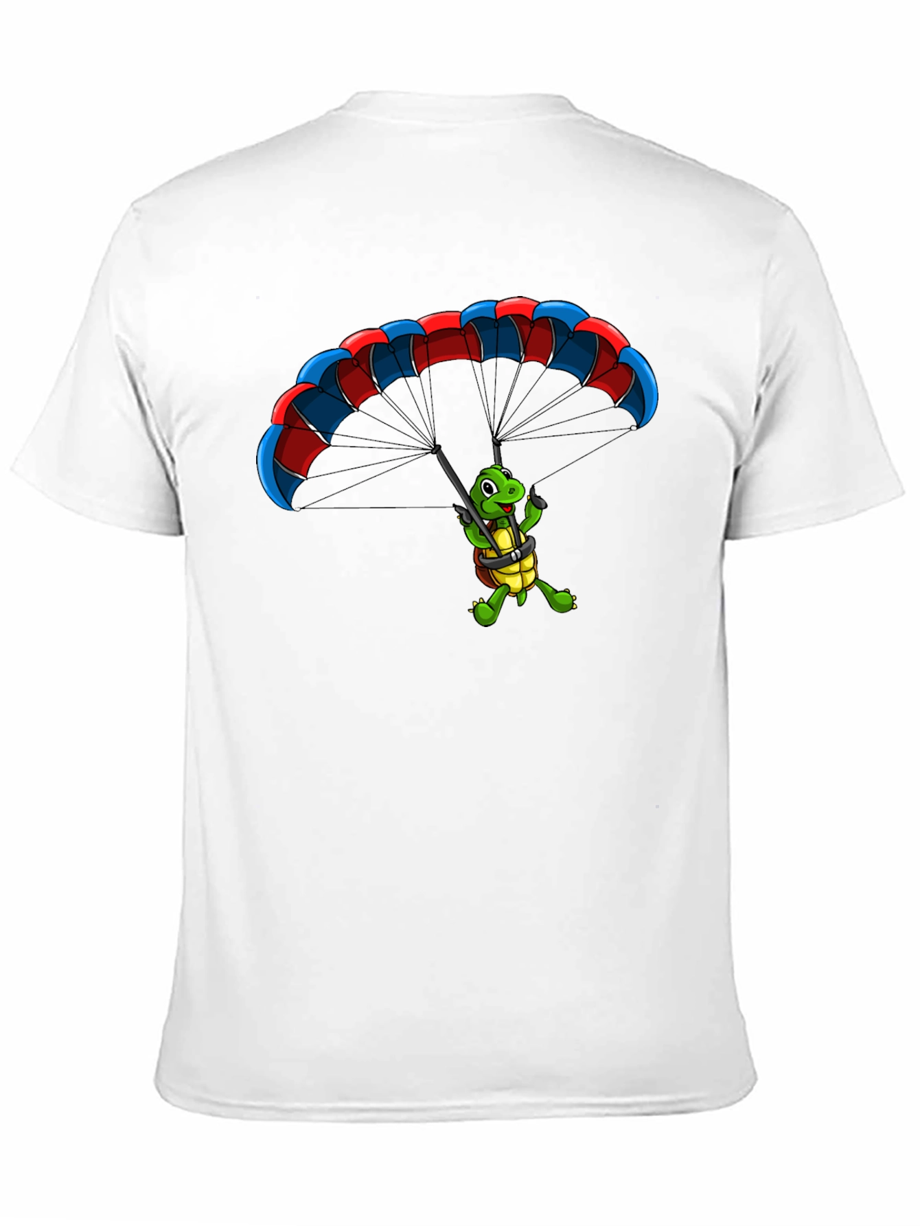 Turtle Parachute Graphic Tee - Fun & Unique Design