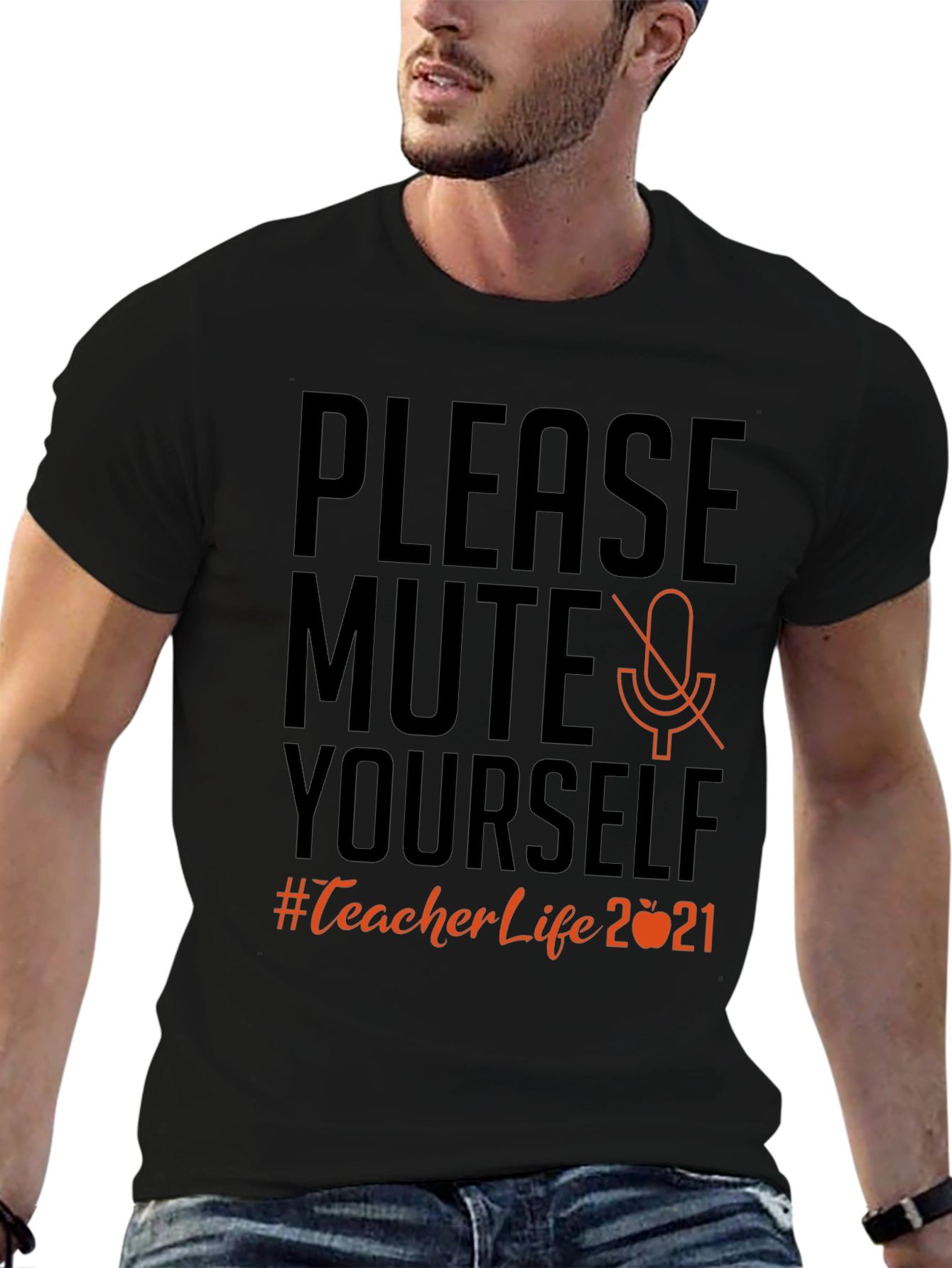 Please Mute Yourself Teacher T-Shirt