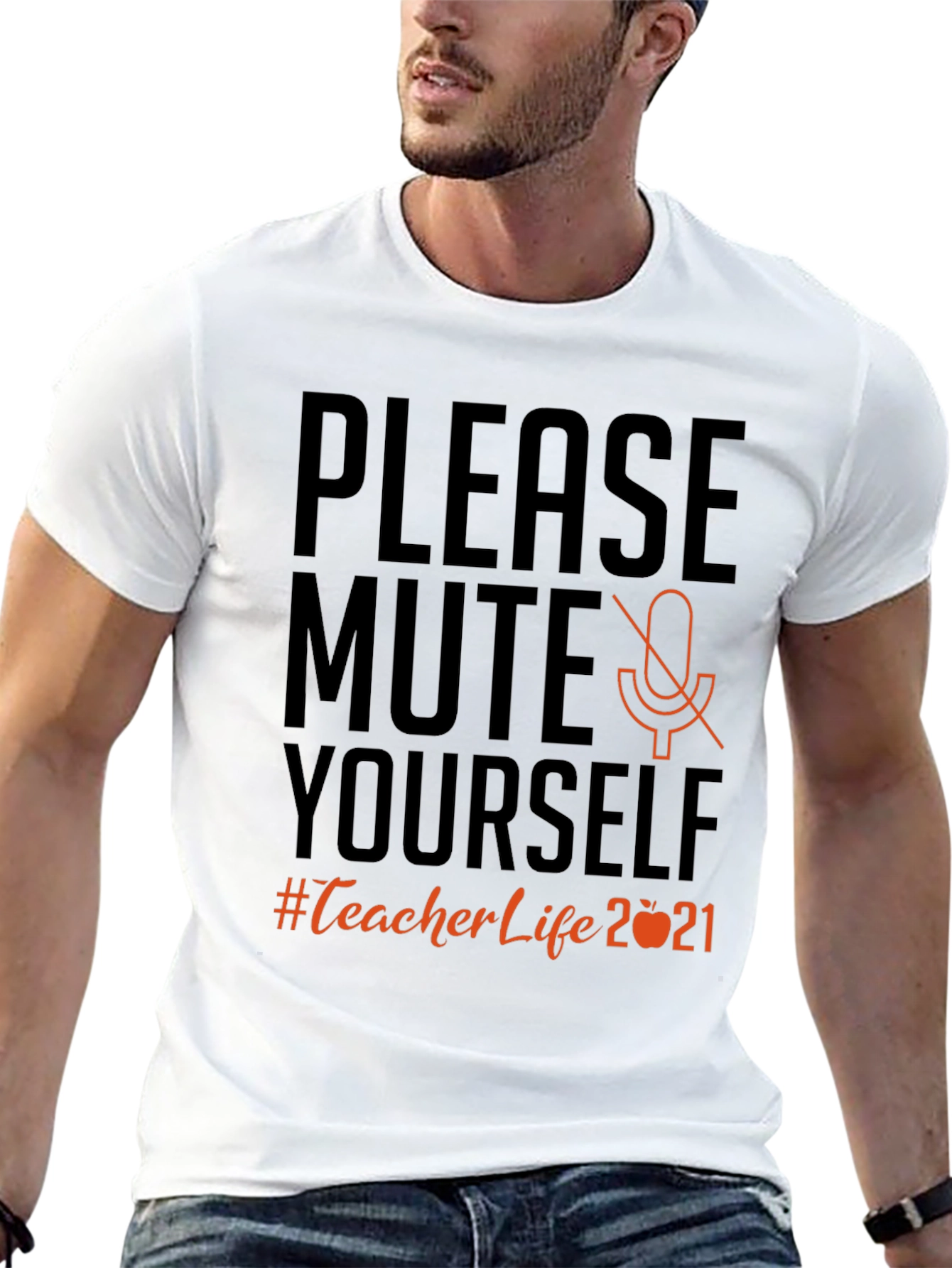 Please Mute Yourself Teacher T-Shirt