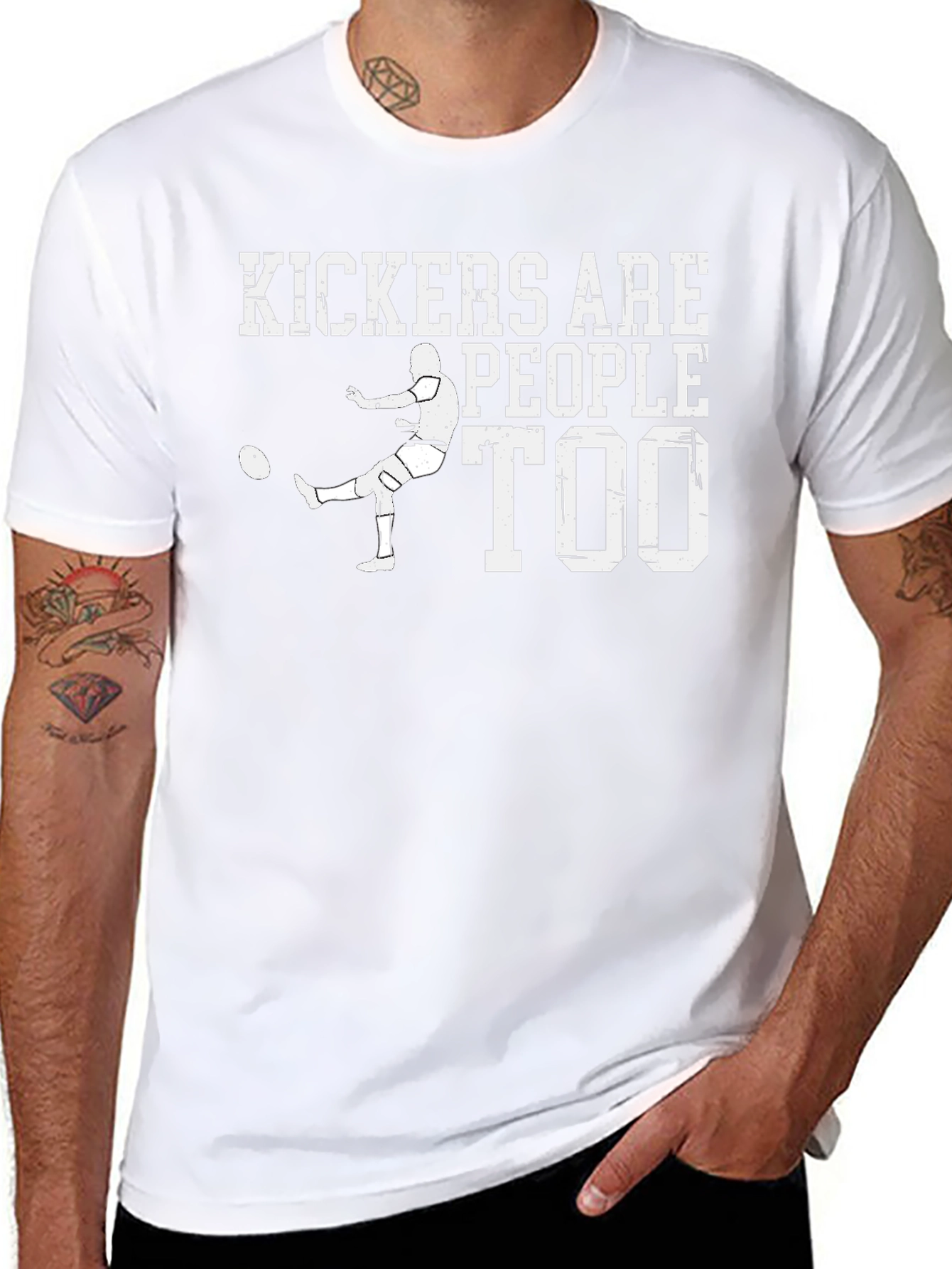 Kickers Are People Too T-Shirt