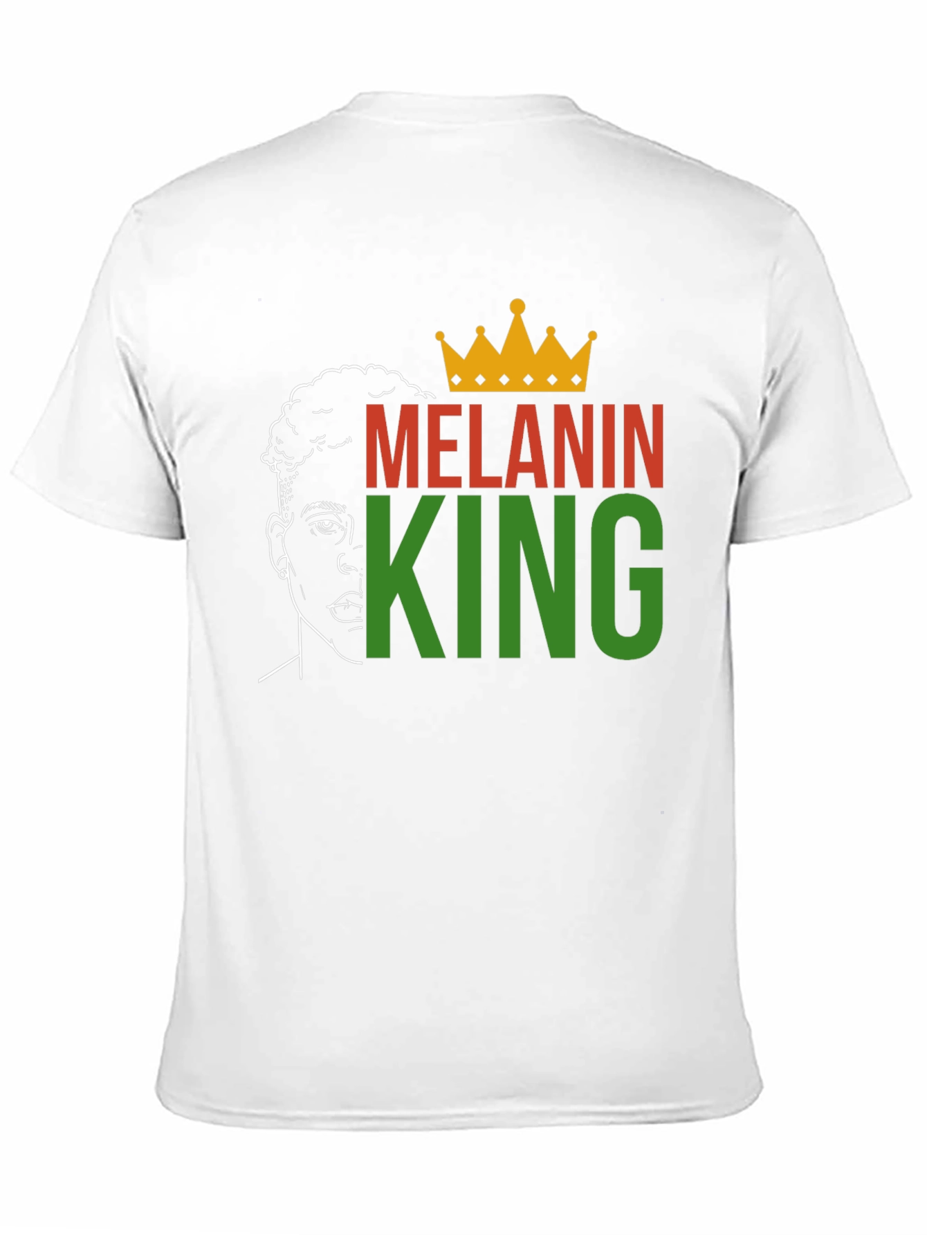 Melanin King Graphic Tee - Black Pride