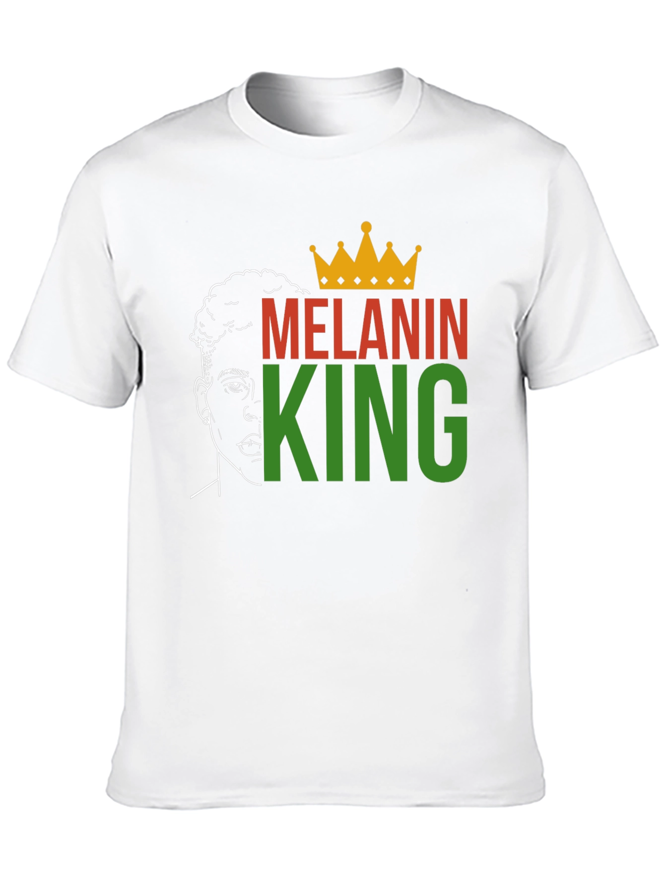 Melanin King Graphic Tee - Black Pride