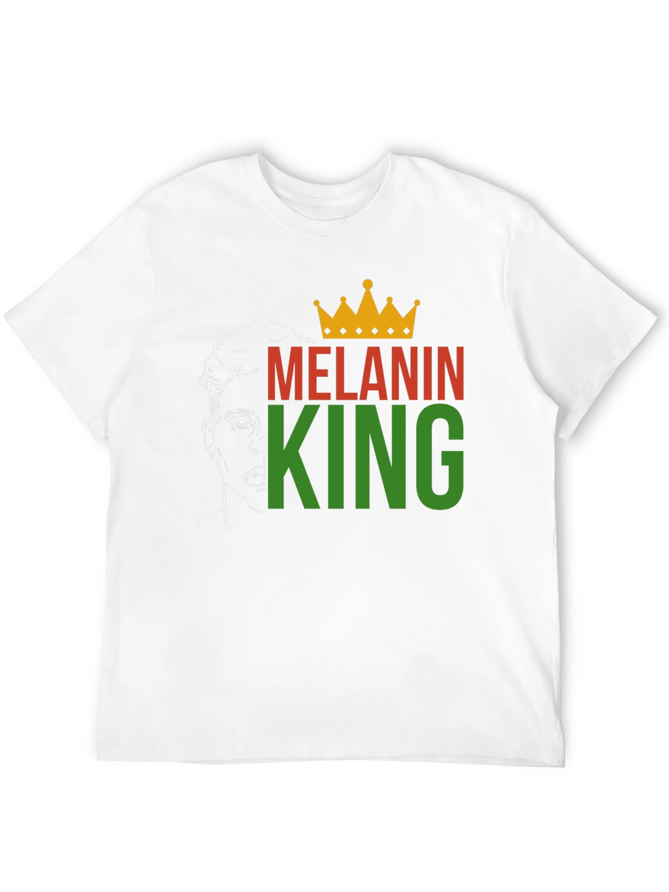 Melanin King Graphic Tee - Black Pride