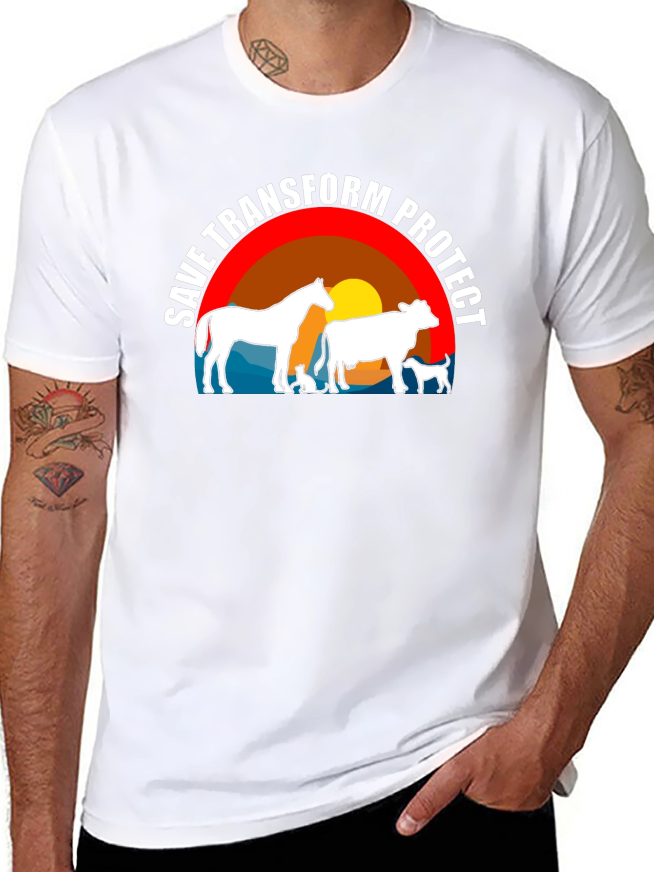 Save Transform Protect Animal T-Shirt