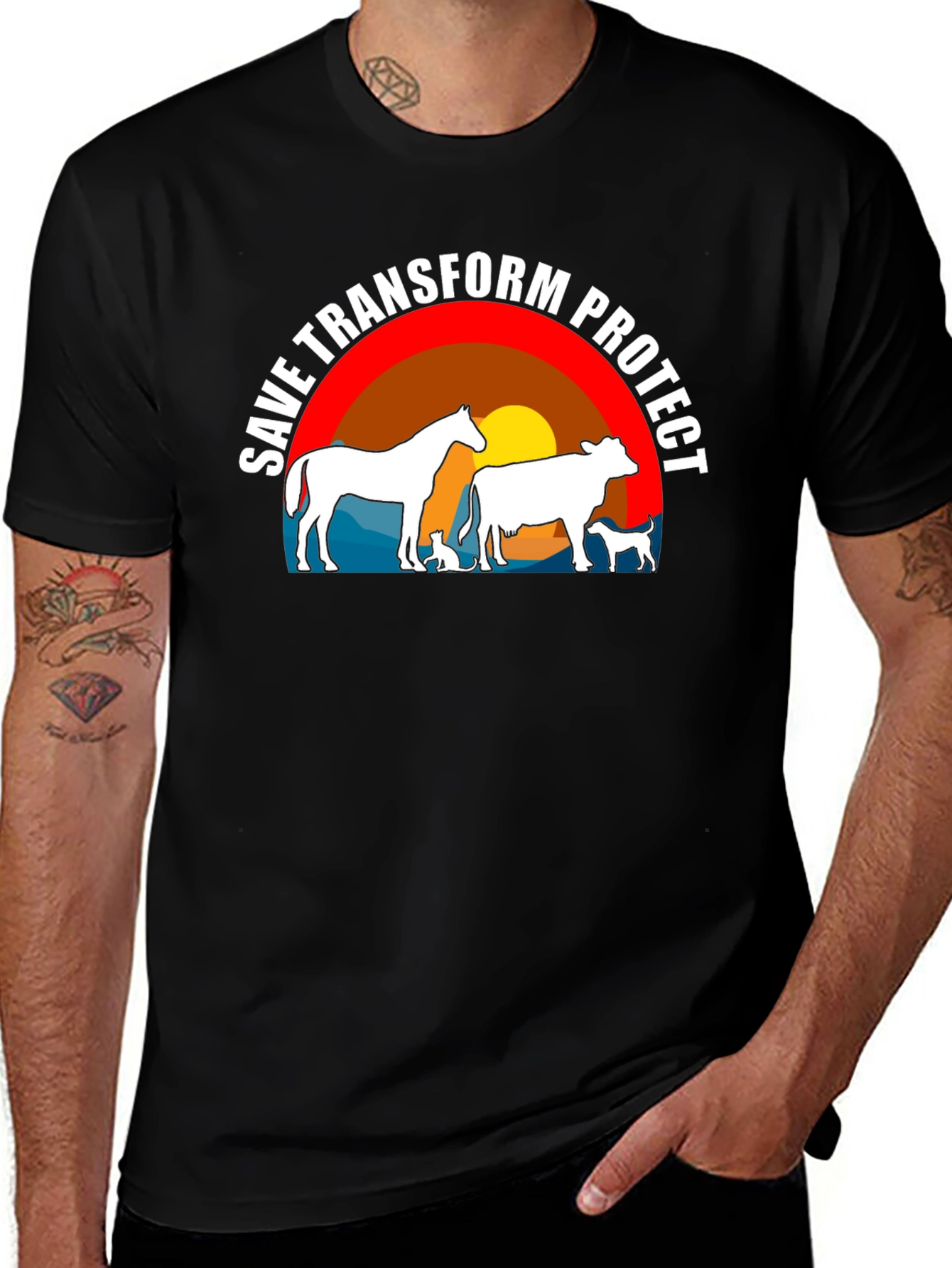 Save Transform Protect Animal T-Shirt
