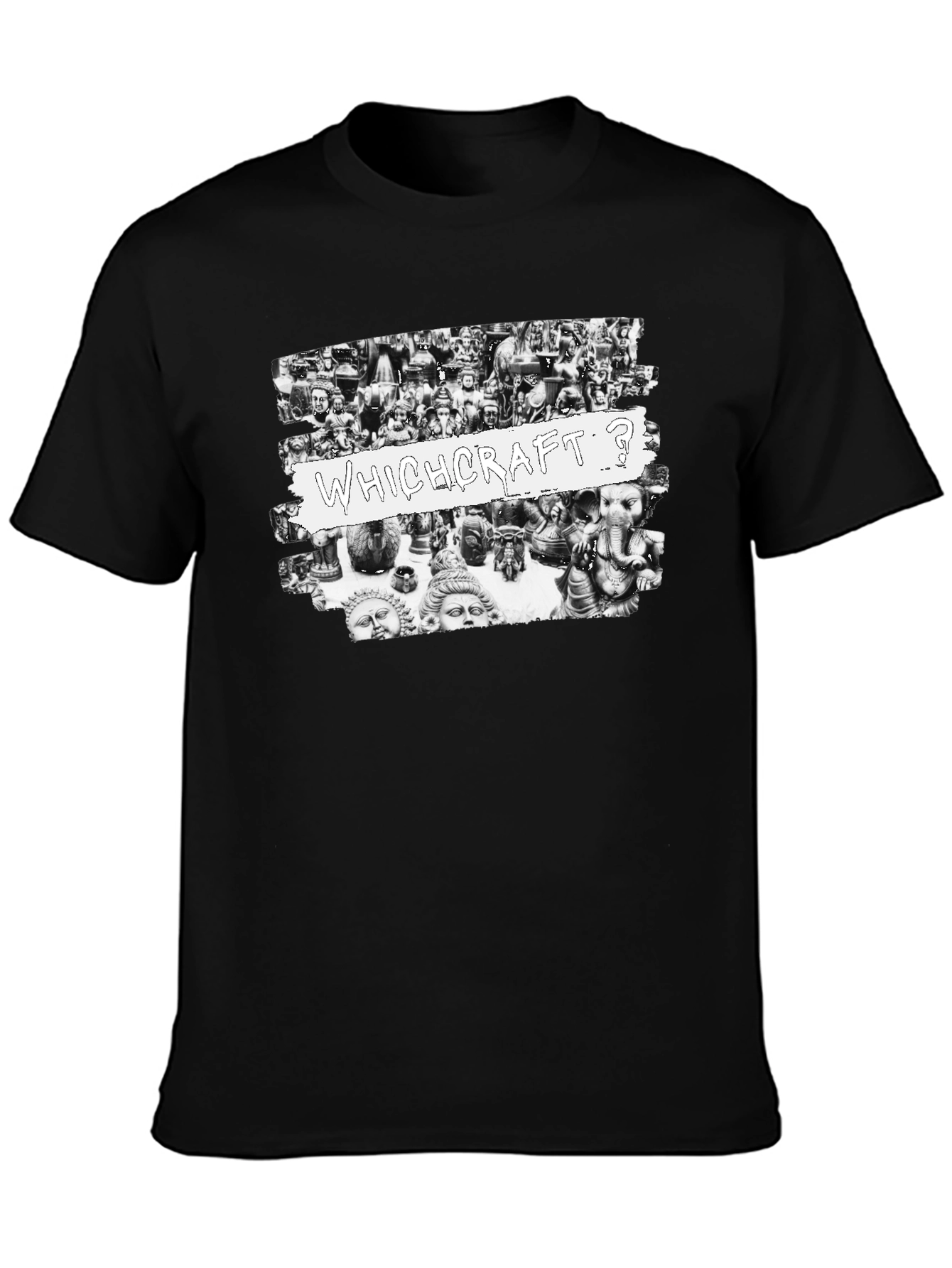 Whichcraft? Graphic Tee - Black T-Shirt