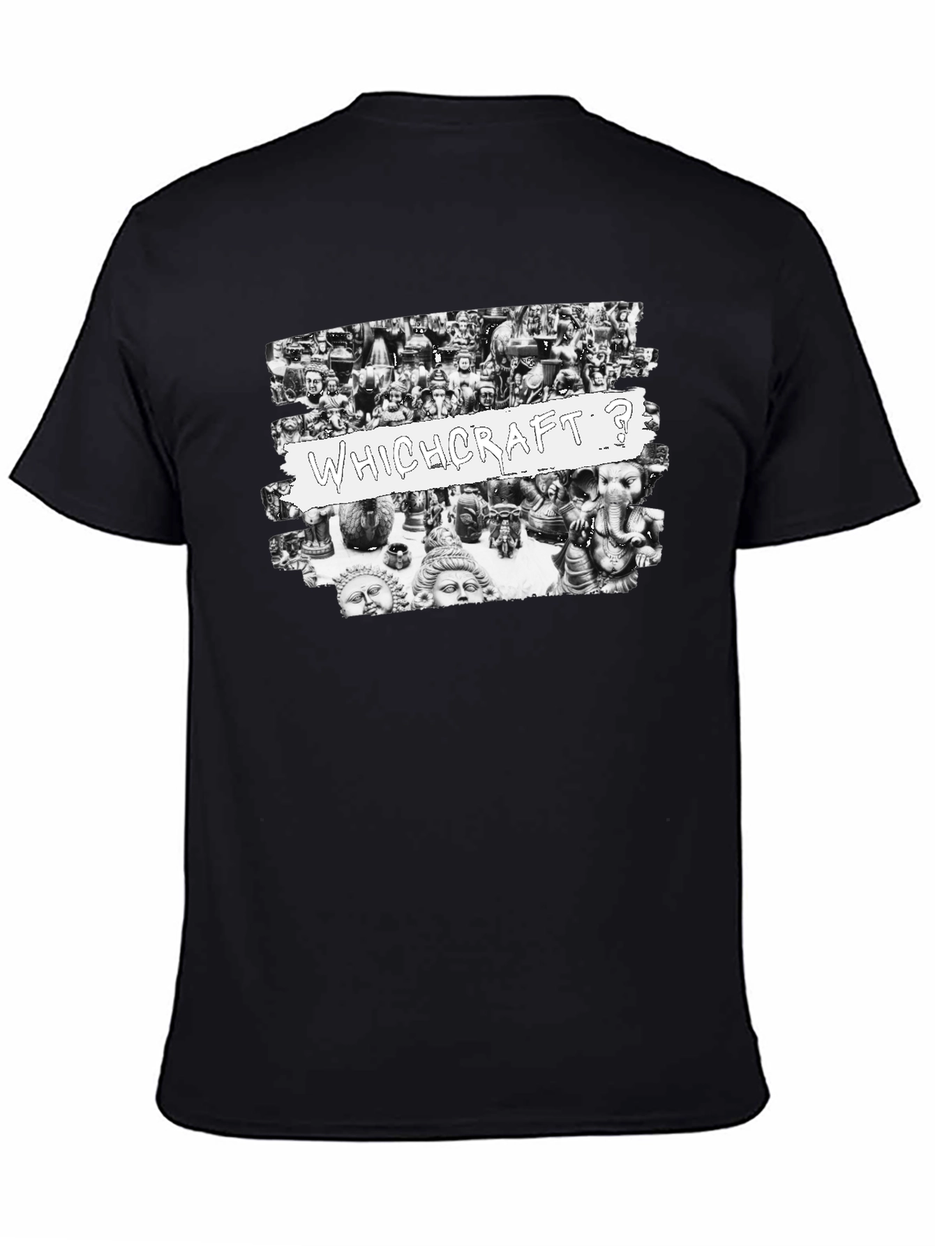 Whichcraft? Graphic Tee - Black T-Shirt