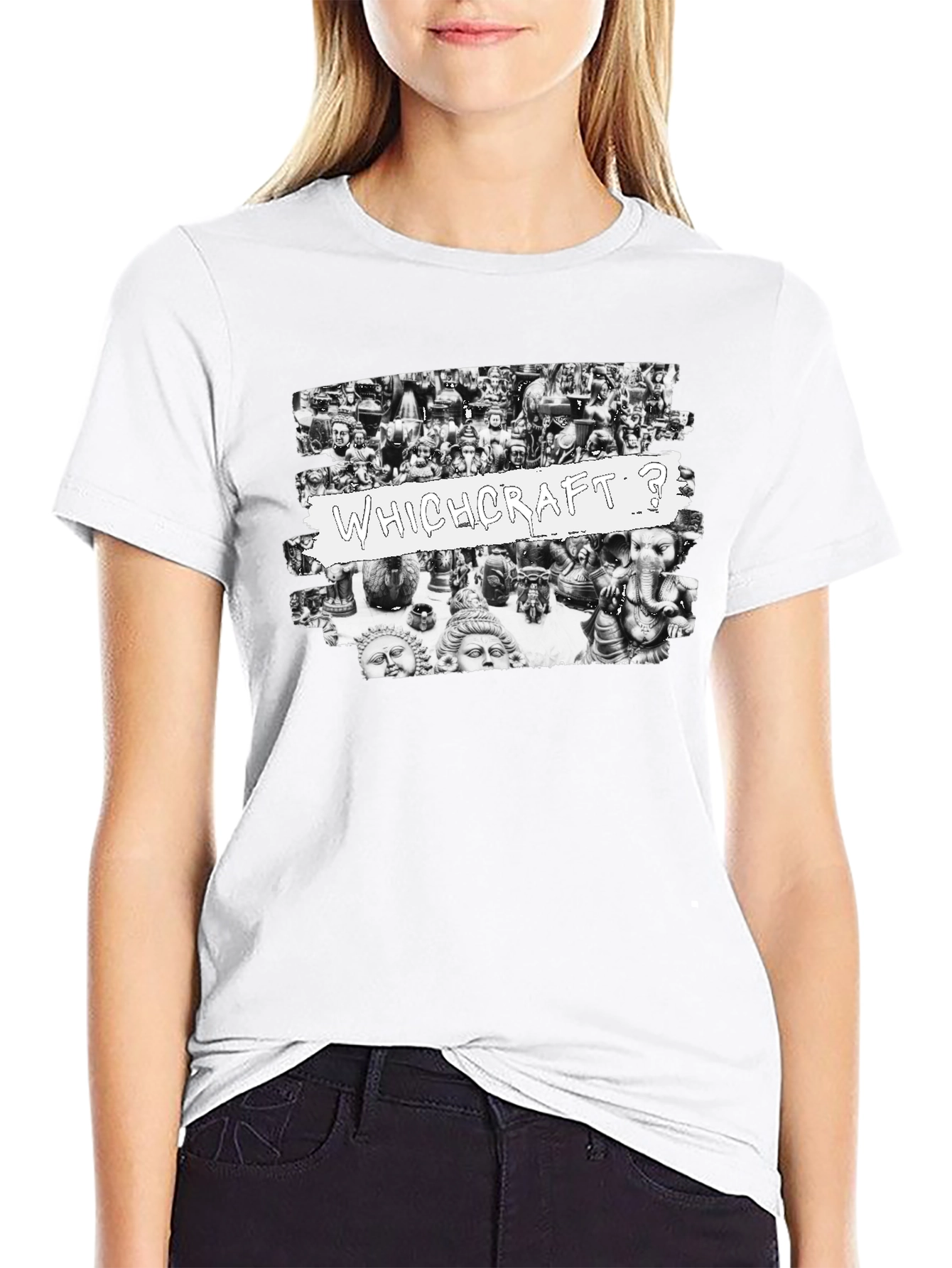 Whichcraft? Graphic Tee - Black T-Shirt