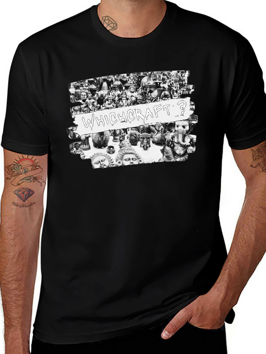 Whichcraft? Graphic Tee - Black T-Shirt