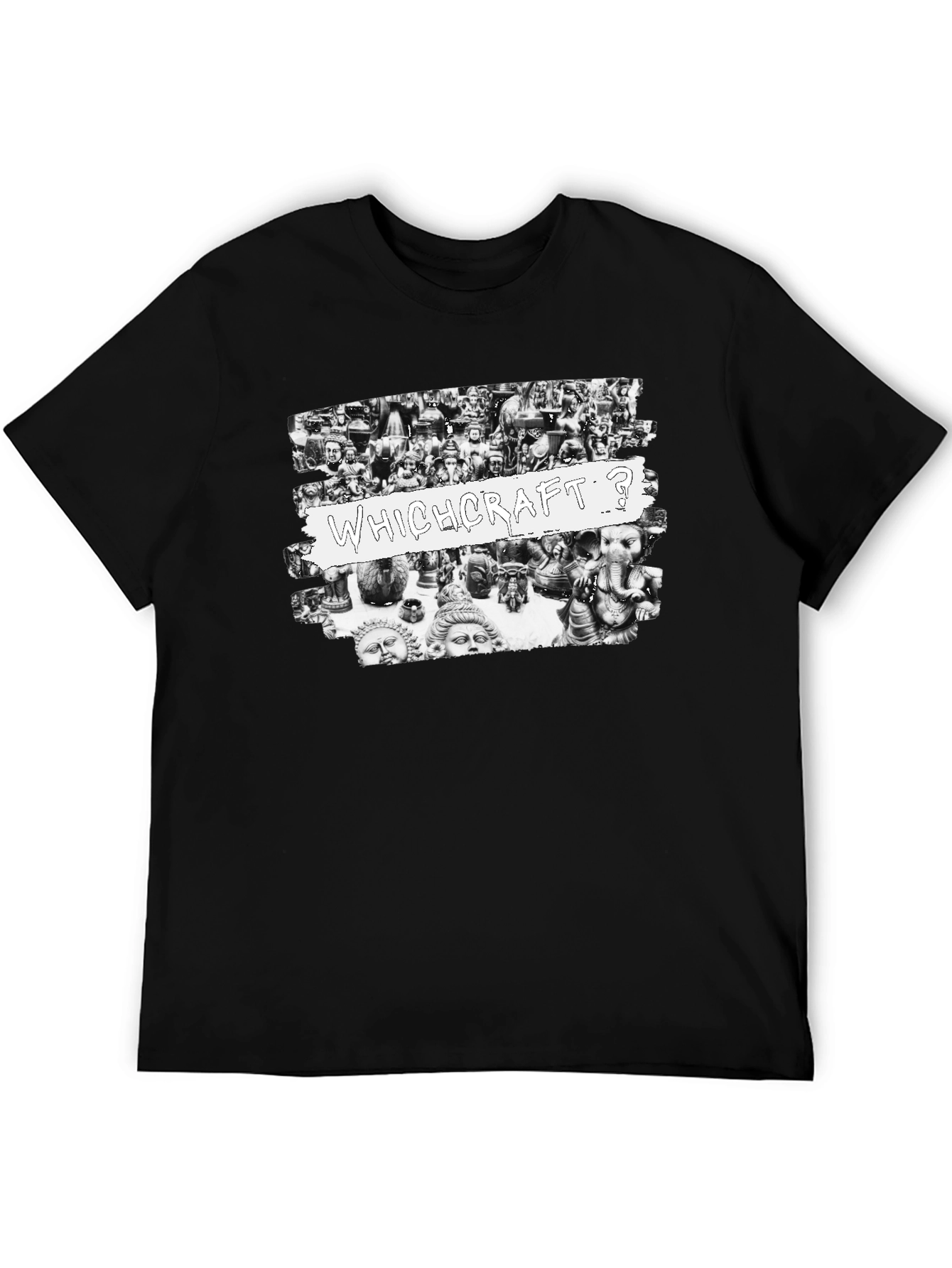 Whichcraft? Graphic Tee - Black T-Shirt