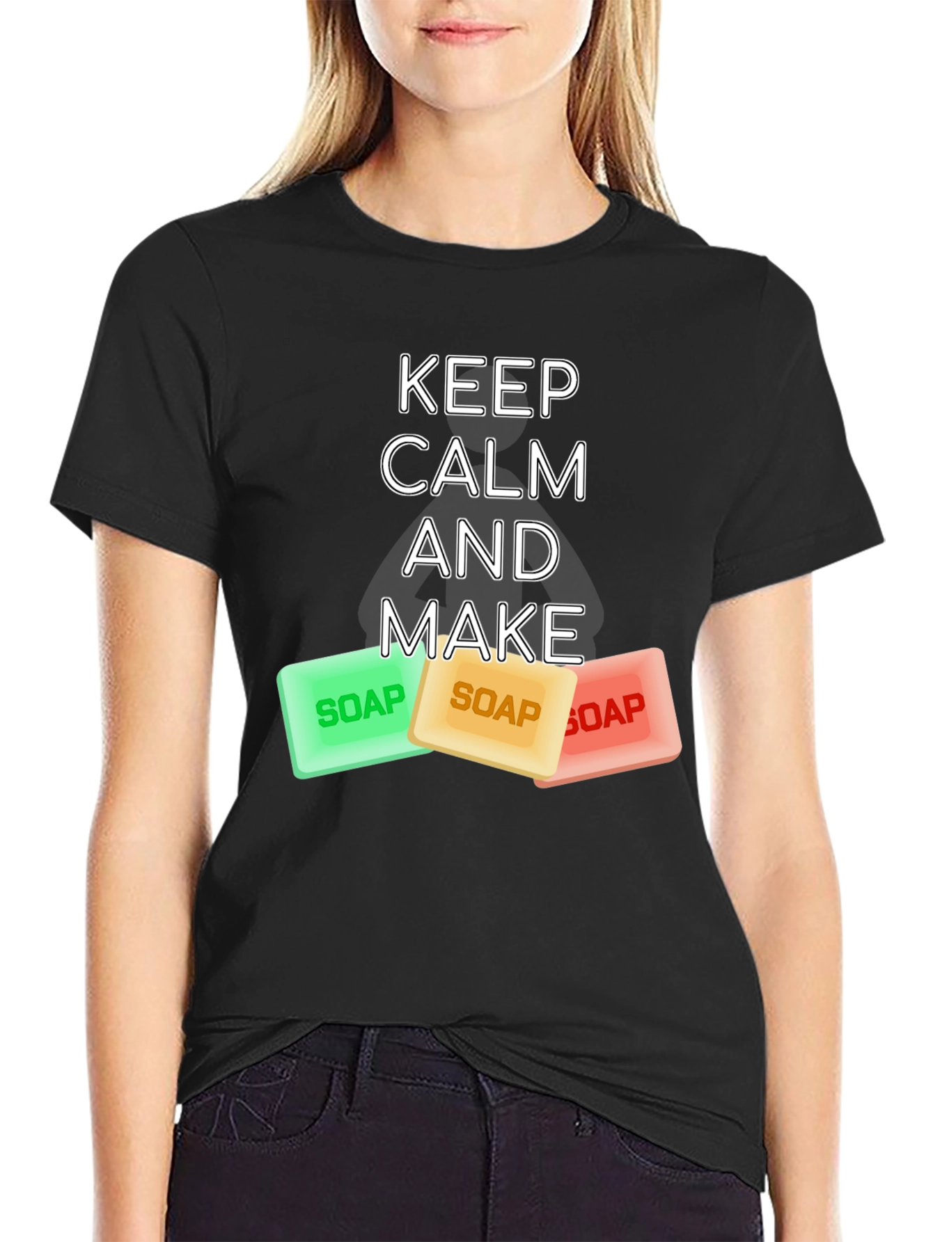 Keep Calm and Make Soap Graphic Tee