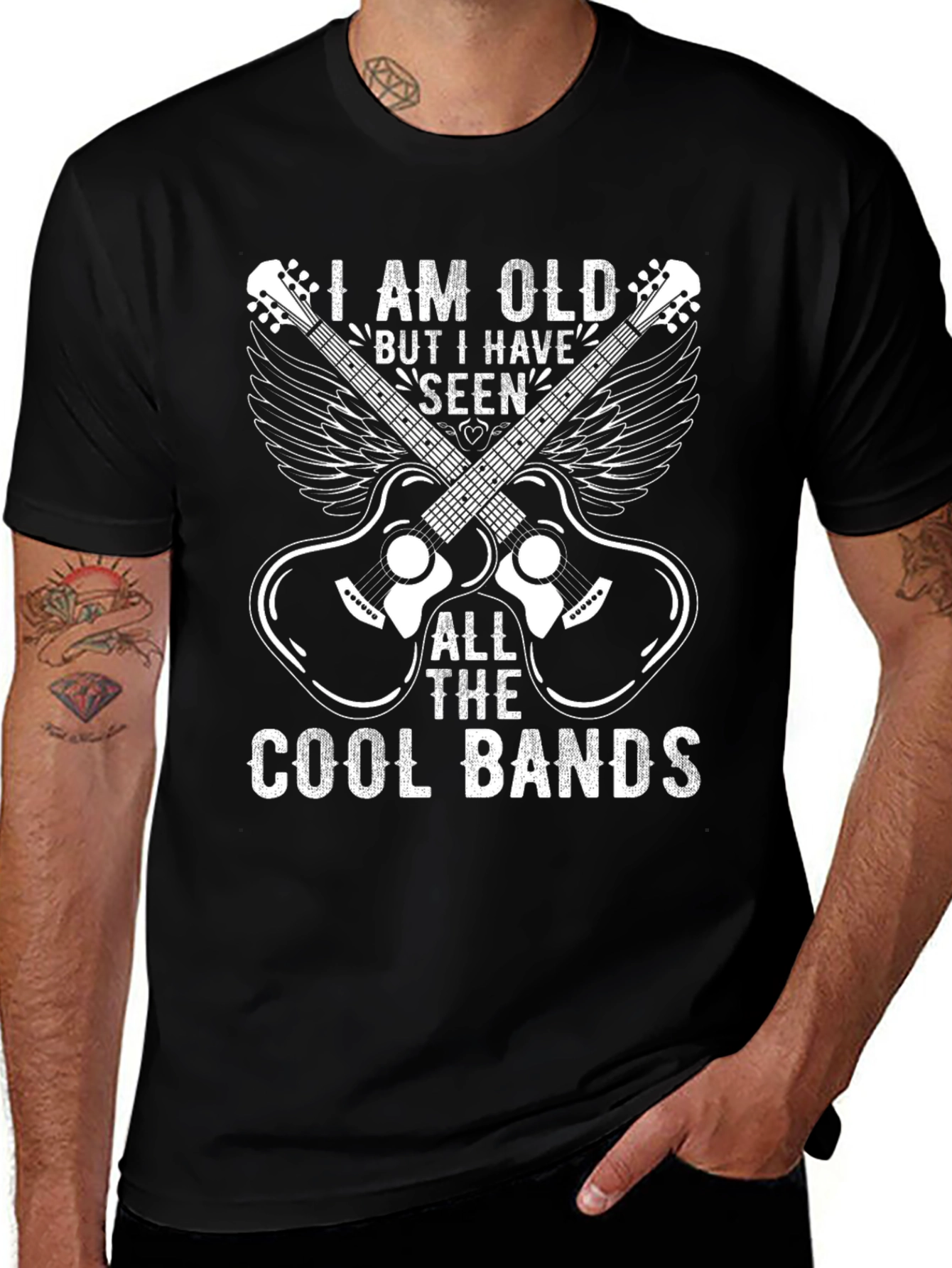 I Am Old Cool Bands T-Shirt