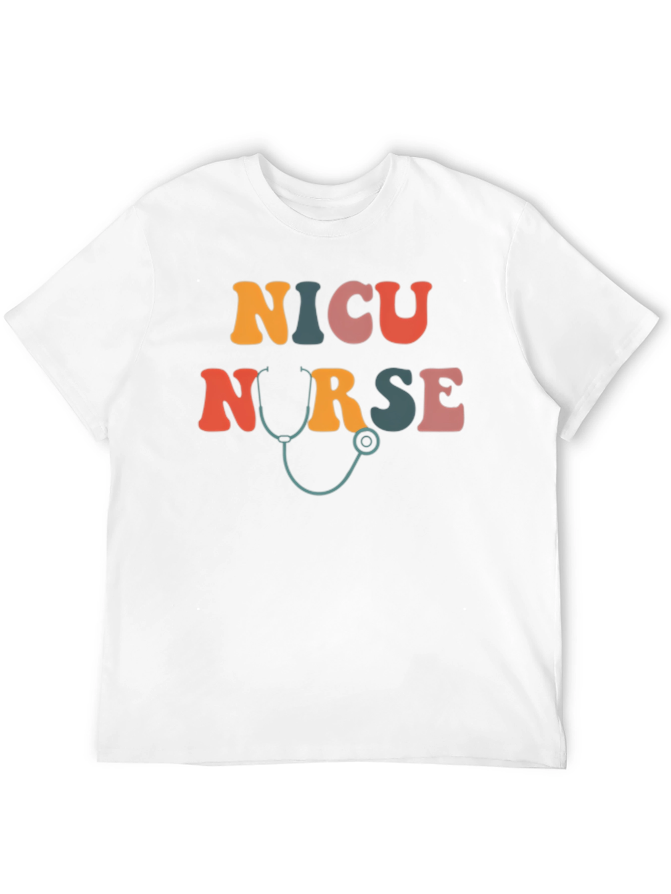NICU Nurse Retro Style T-Shirt