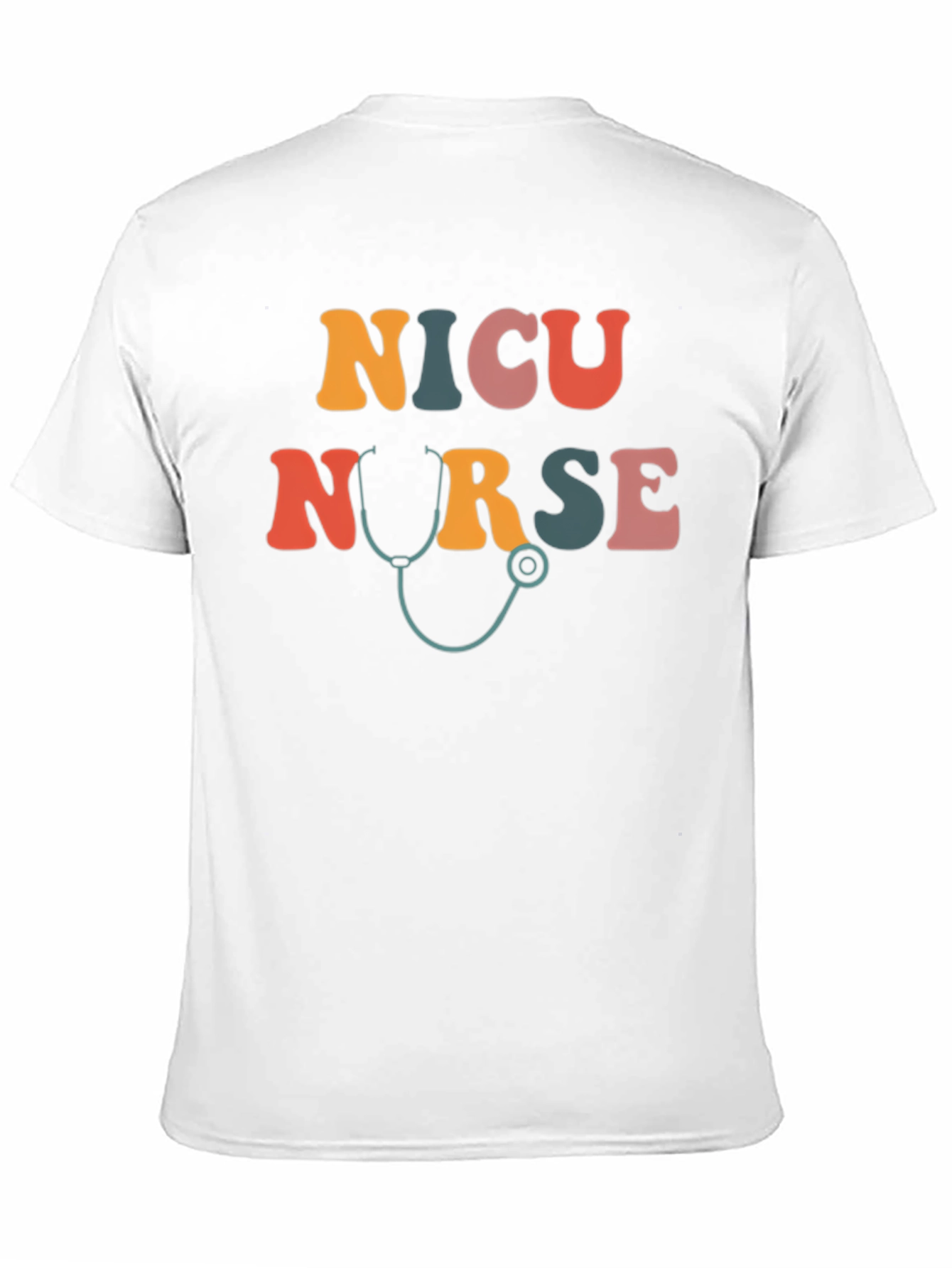 NICU Nurse Retro Style T-Shirt