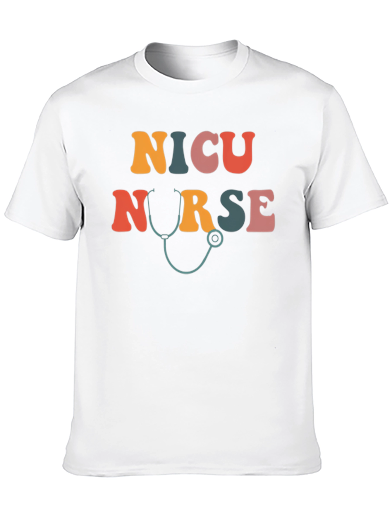 NICU Nurse Retro Style T-Shirt