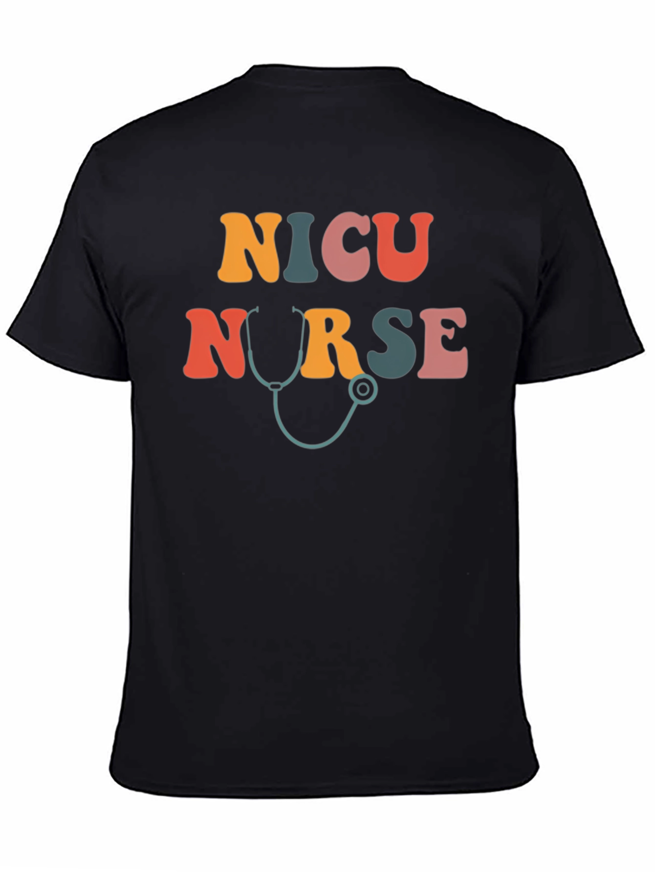 NICU Nurse Retro Style T-Shirt