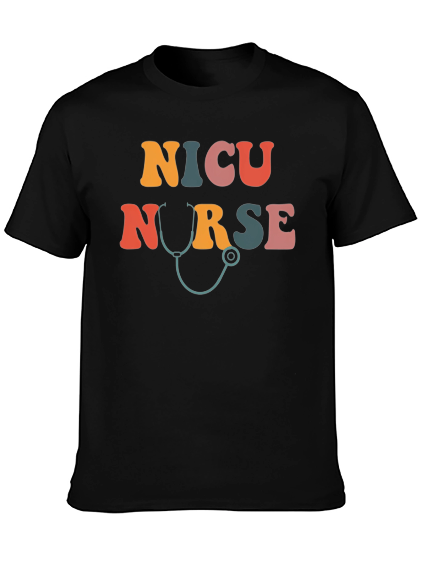 NICU Nurse Retro Style T-Shirt