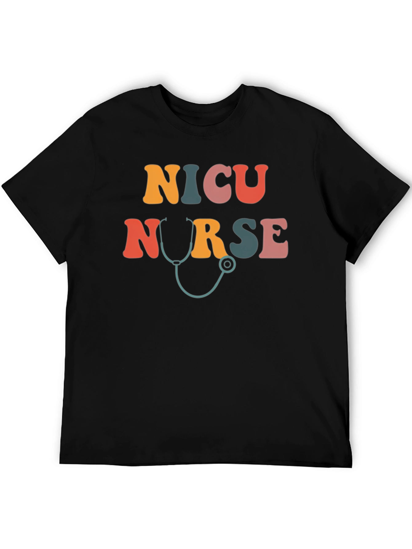 NICU Nurse Retro Style T-Shirt