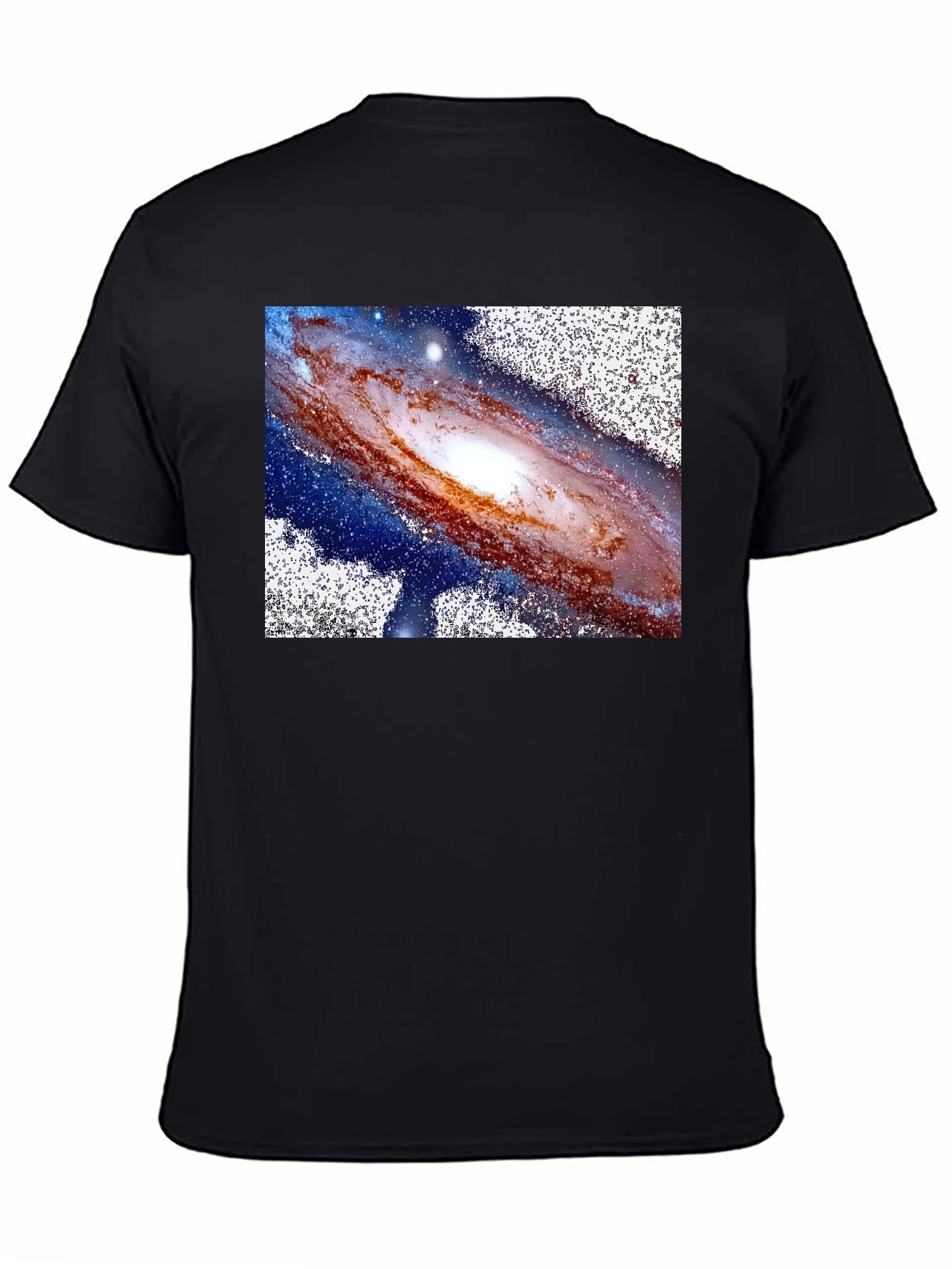 Galaxy Graphic Tee - Black Unisex T-Shirt