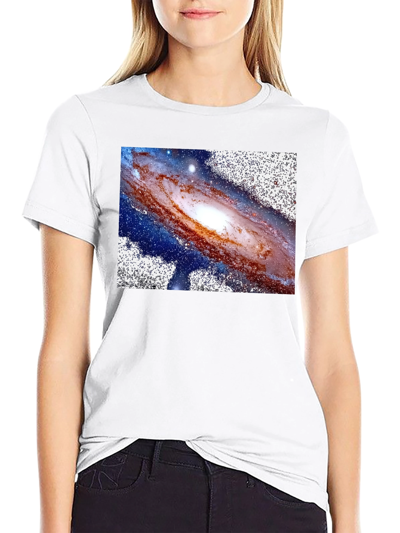 Galaxy Graphic Tee - Black Unisex T-Shirt
