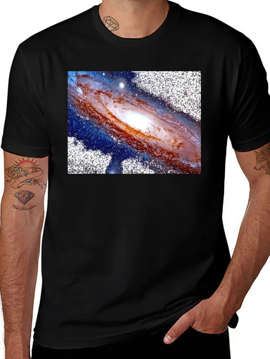 Galaxy Graphic Tee - Black Unisex T-Shirt