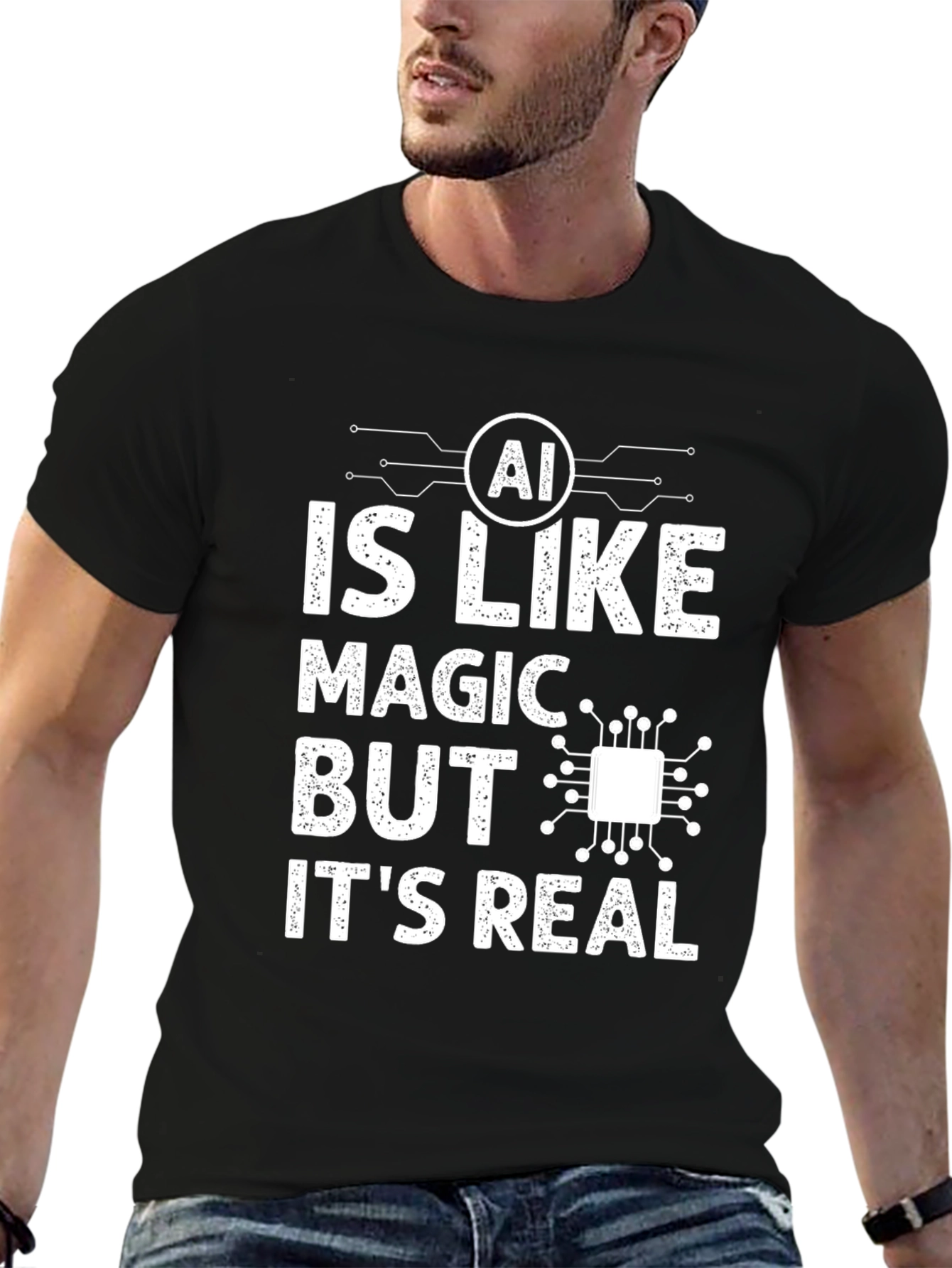 AI is Like Magic But Its Real T-Shirt