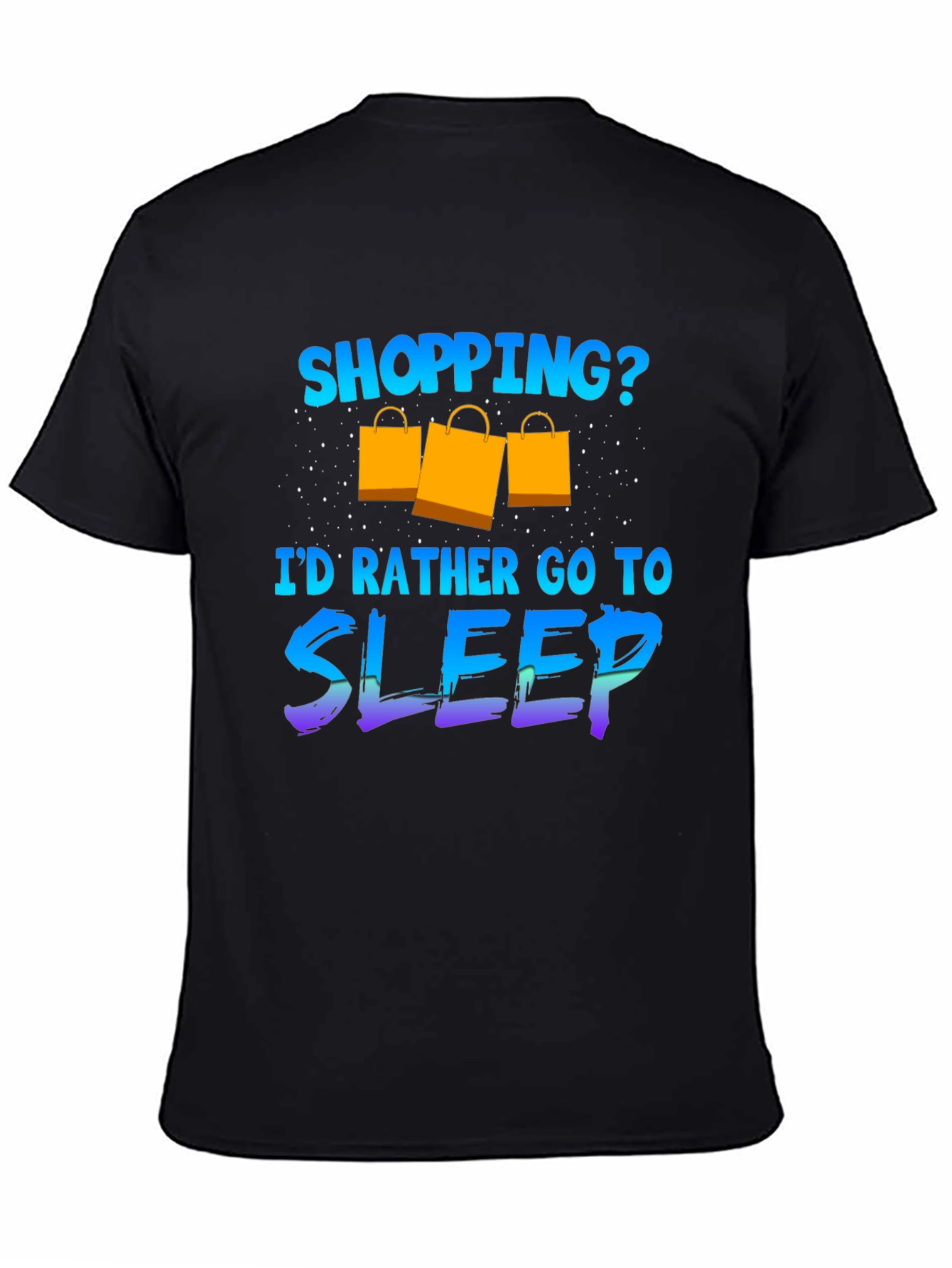 Funny Shopping Sleep T-Shirt