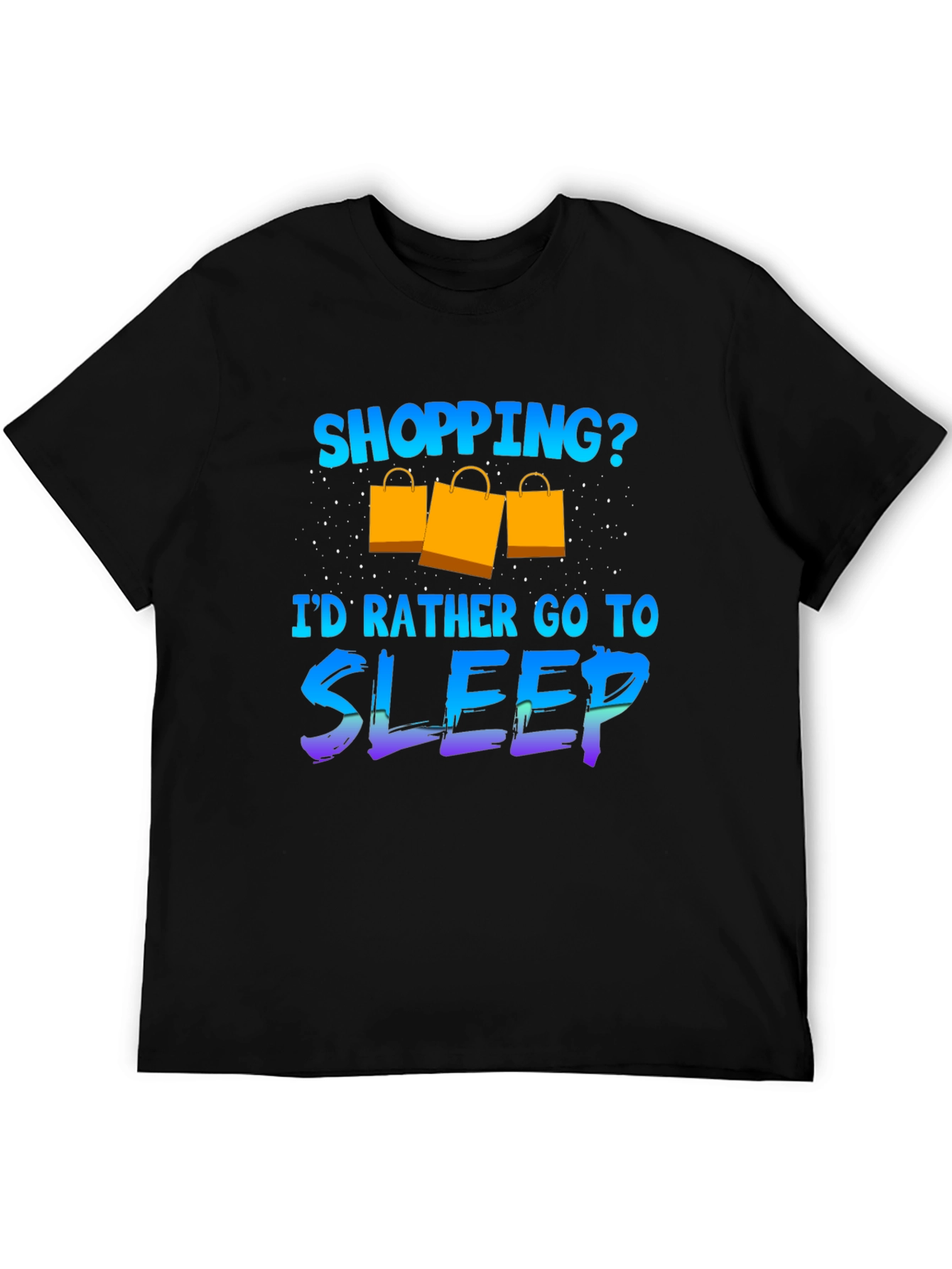 Funny Shopping Sleep T-Shirt
