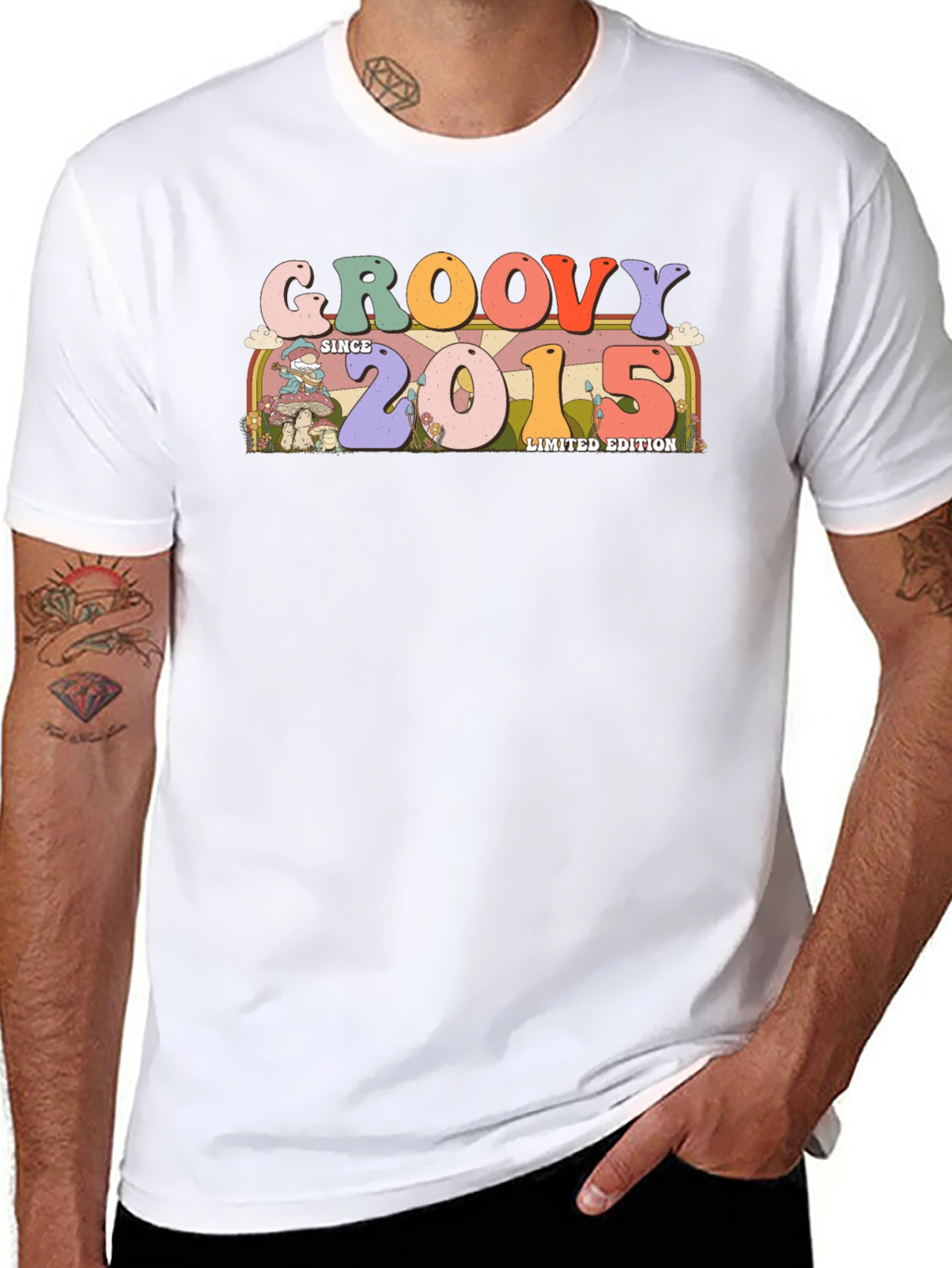 Groovy Since 2015 Limited Edition Black T-Shirt