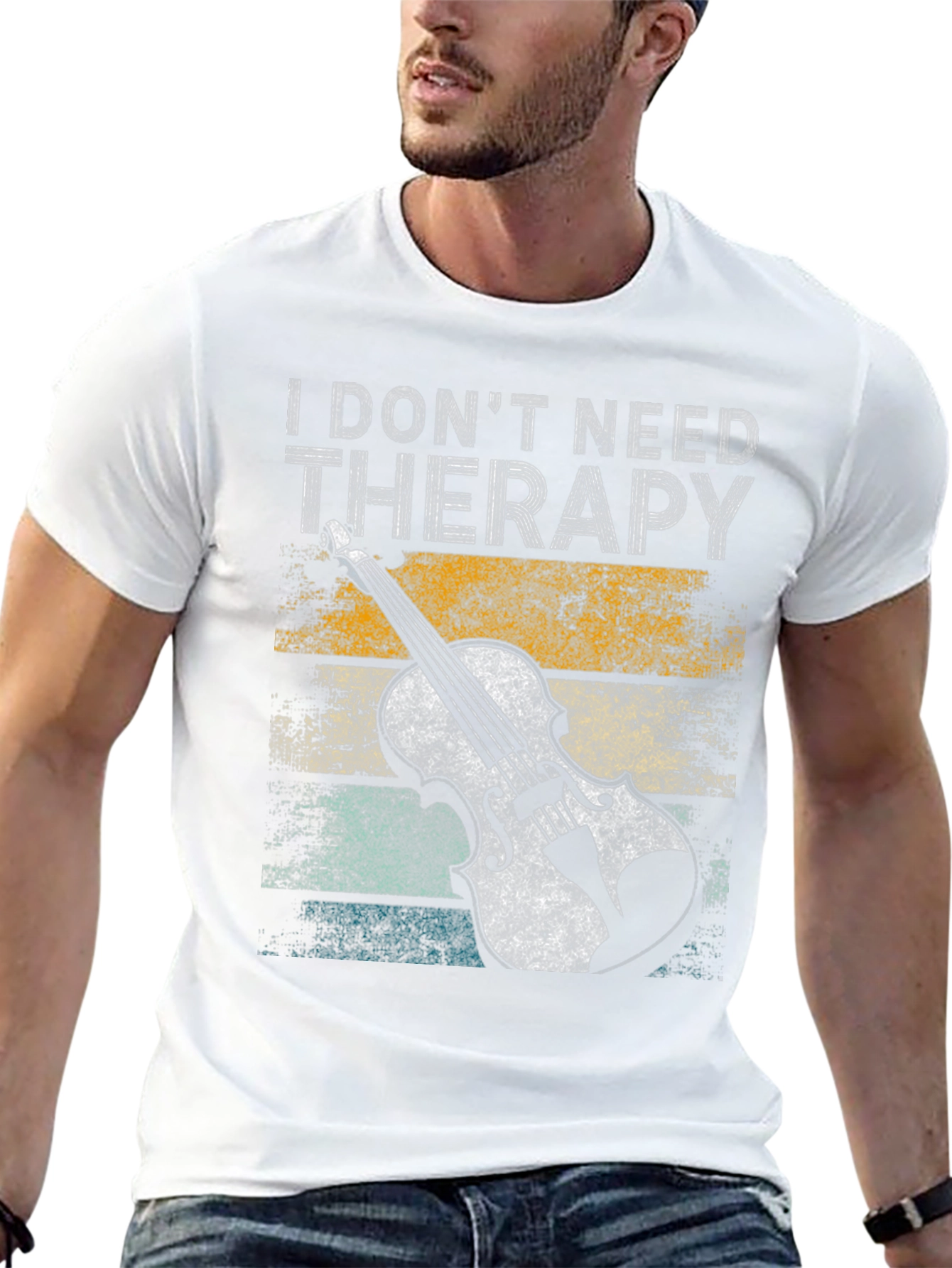 I Dont Need Therapy Violin T-Shirt