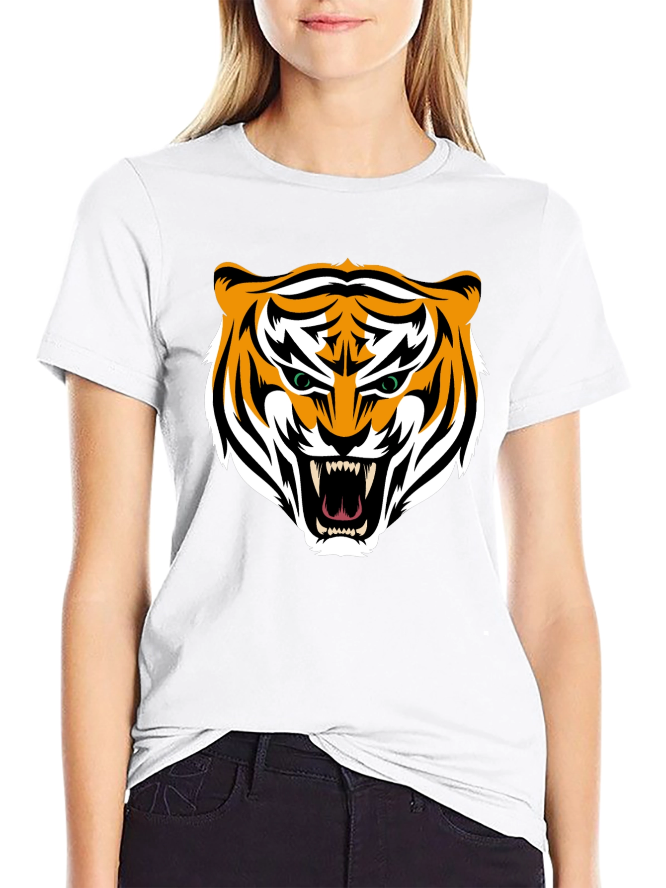 Black Tiger Graphic Tee