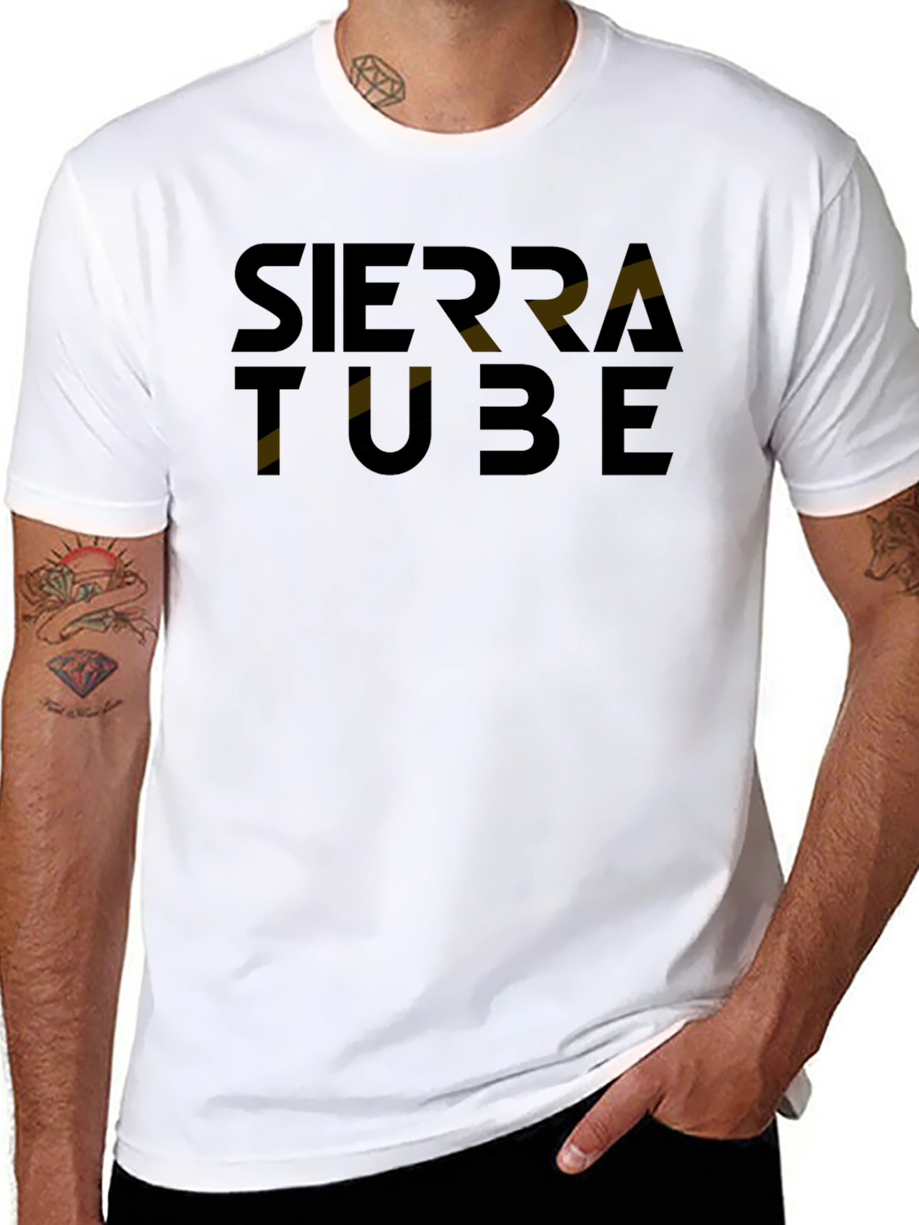 Sierra Tube Black Graphic Tee