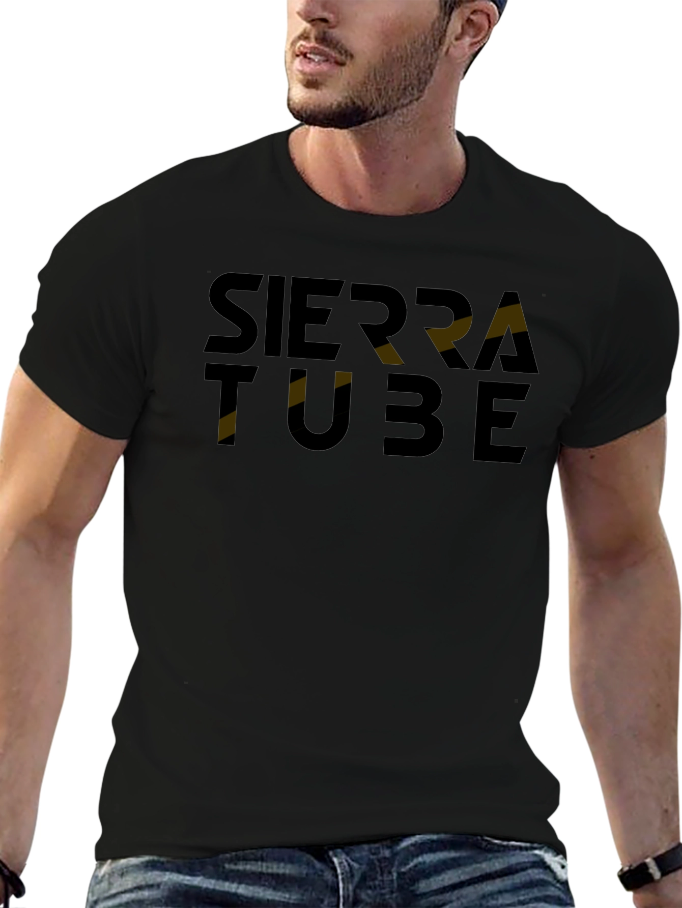 Sierra Tube Black Graphic Tee