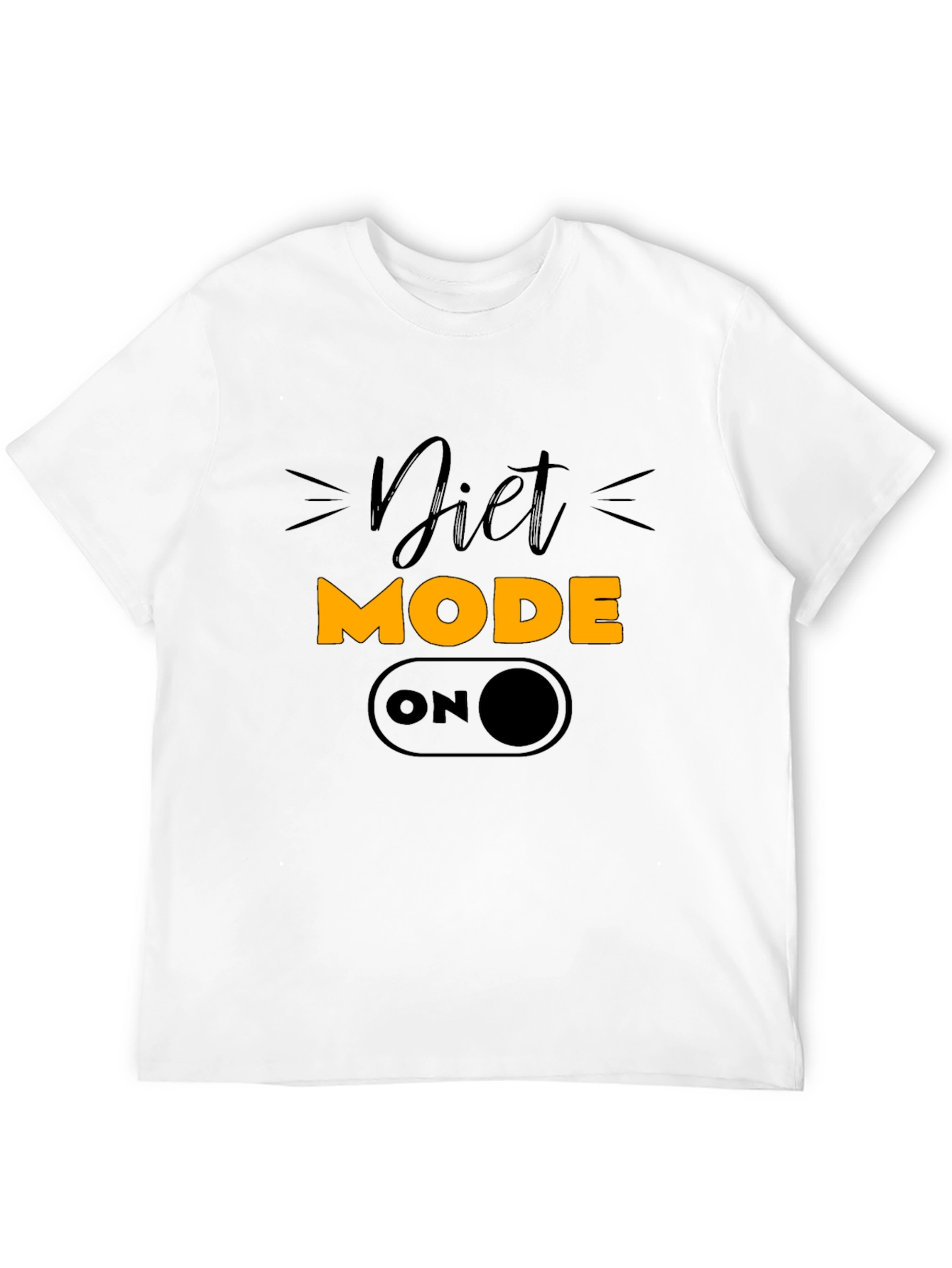 Diet Mode On T-Shirt Fitness Apparel