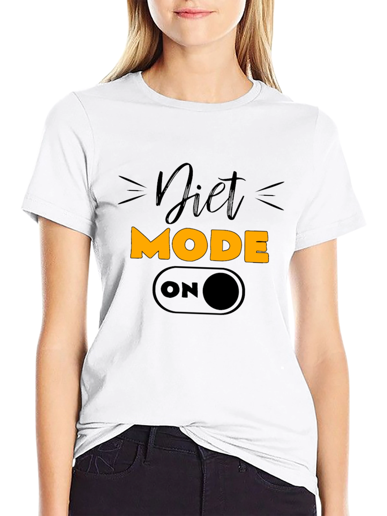 Diet Mode On T-Shirt Fitness Apparel