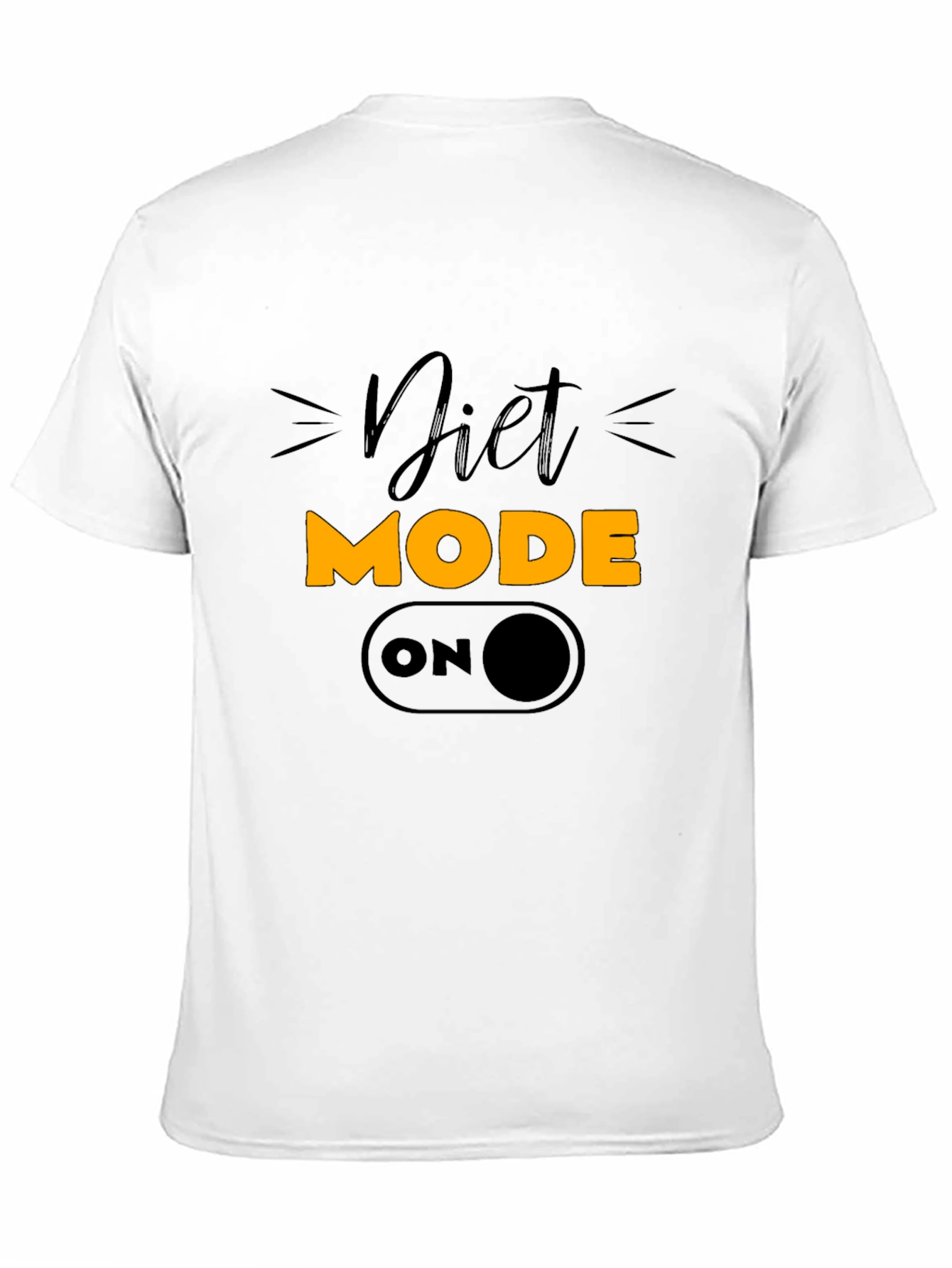 Diet Mode On T-Shirt Fitness Apparel