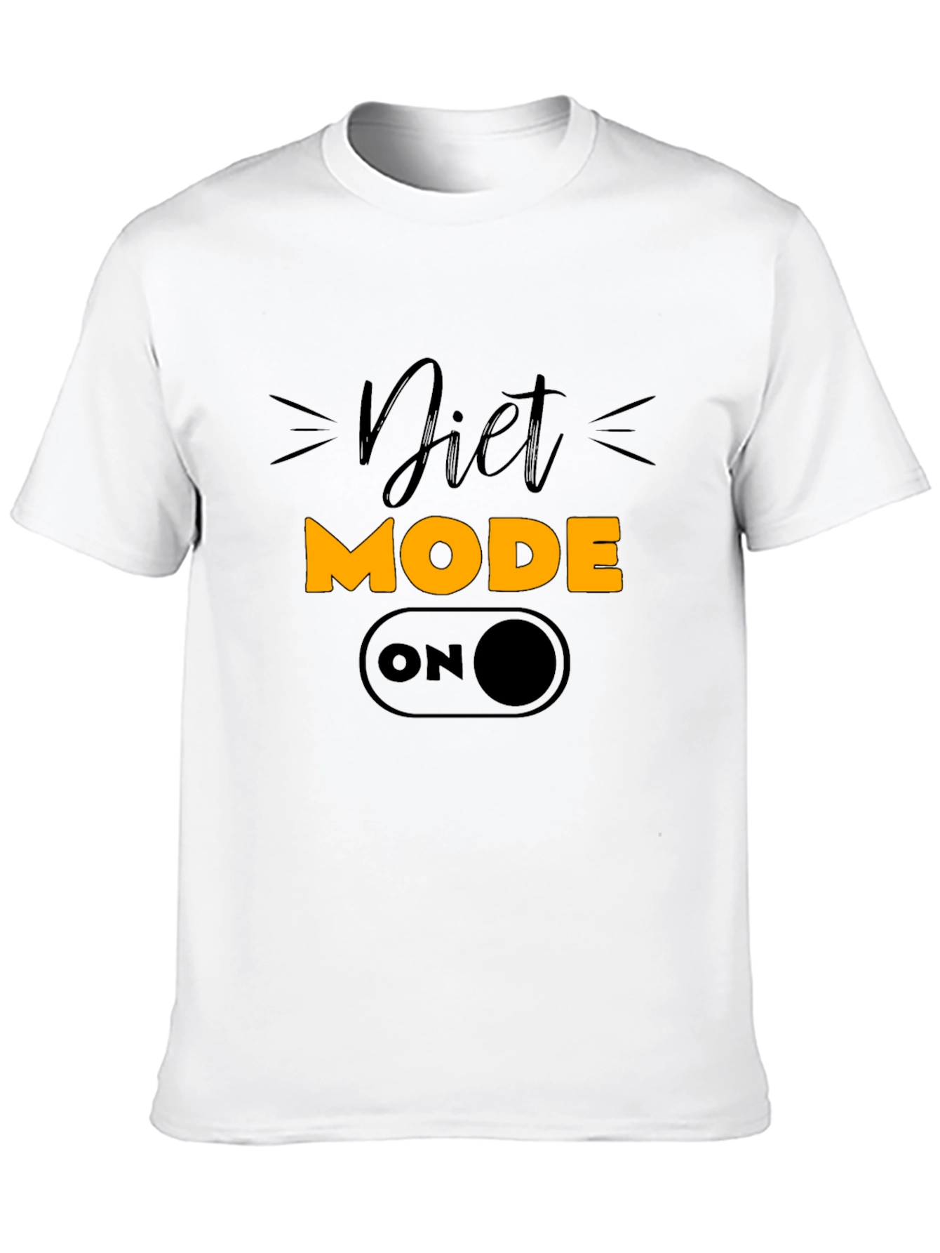 Diet Mode On T-Shirt Fitness Apparel