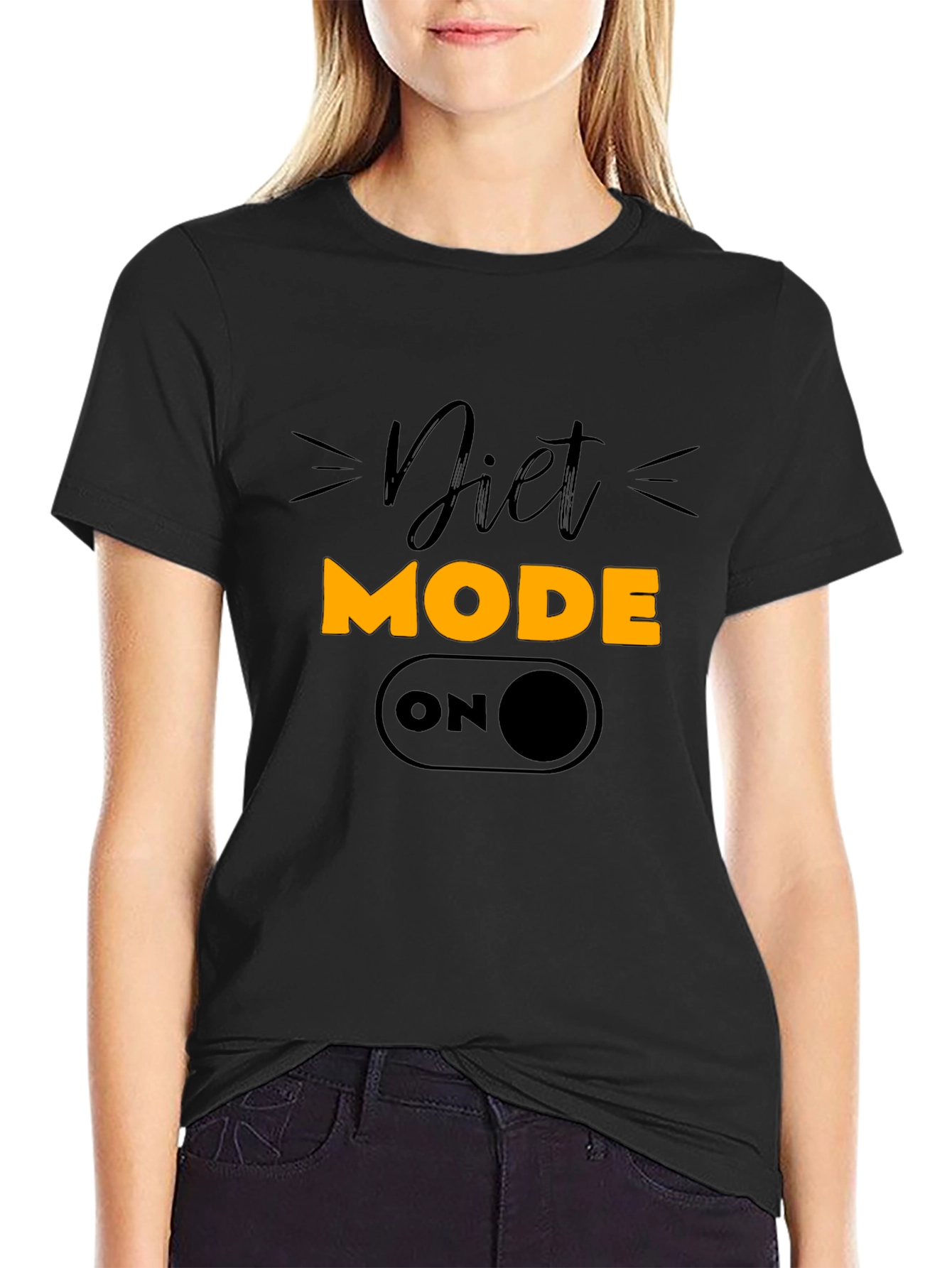 Diet Mode On T-Shirt Fitness Apparel