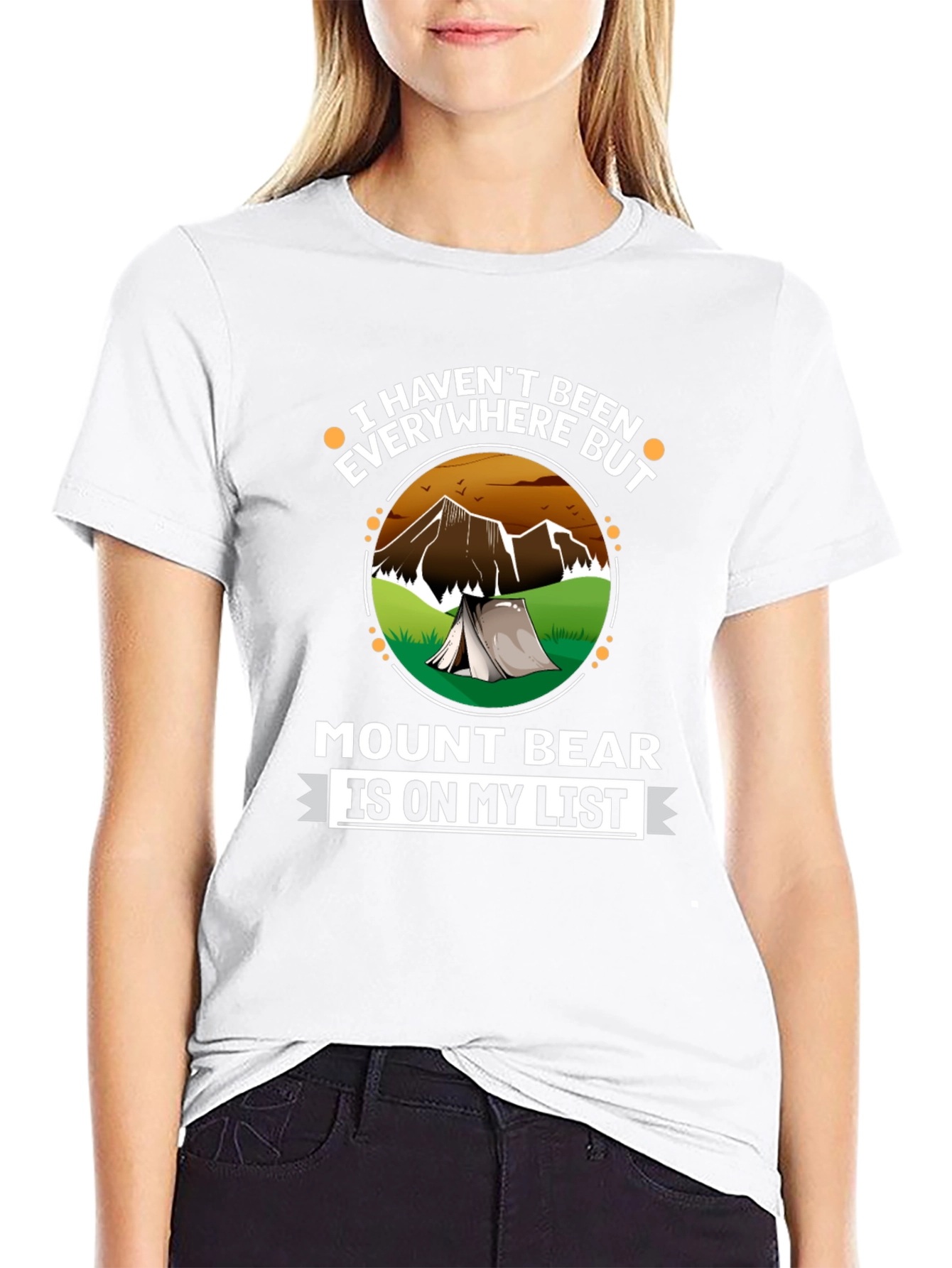 Mount Bear List T-Shirt - Adventure Awaits