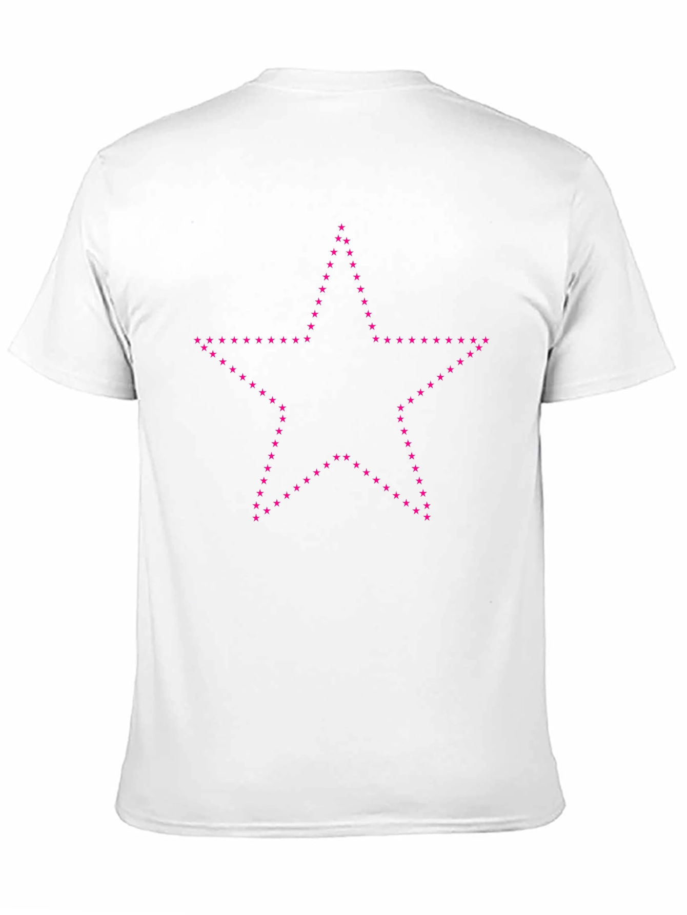 Starry Night Tee - Black Cotton Crew Neck T-Shirt