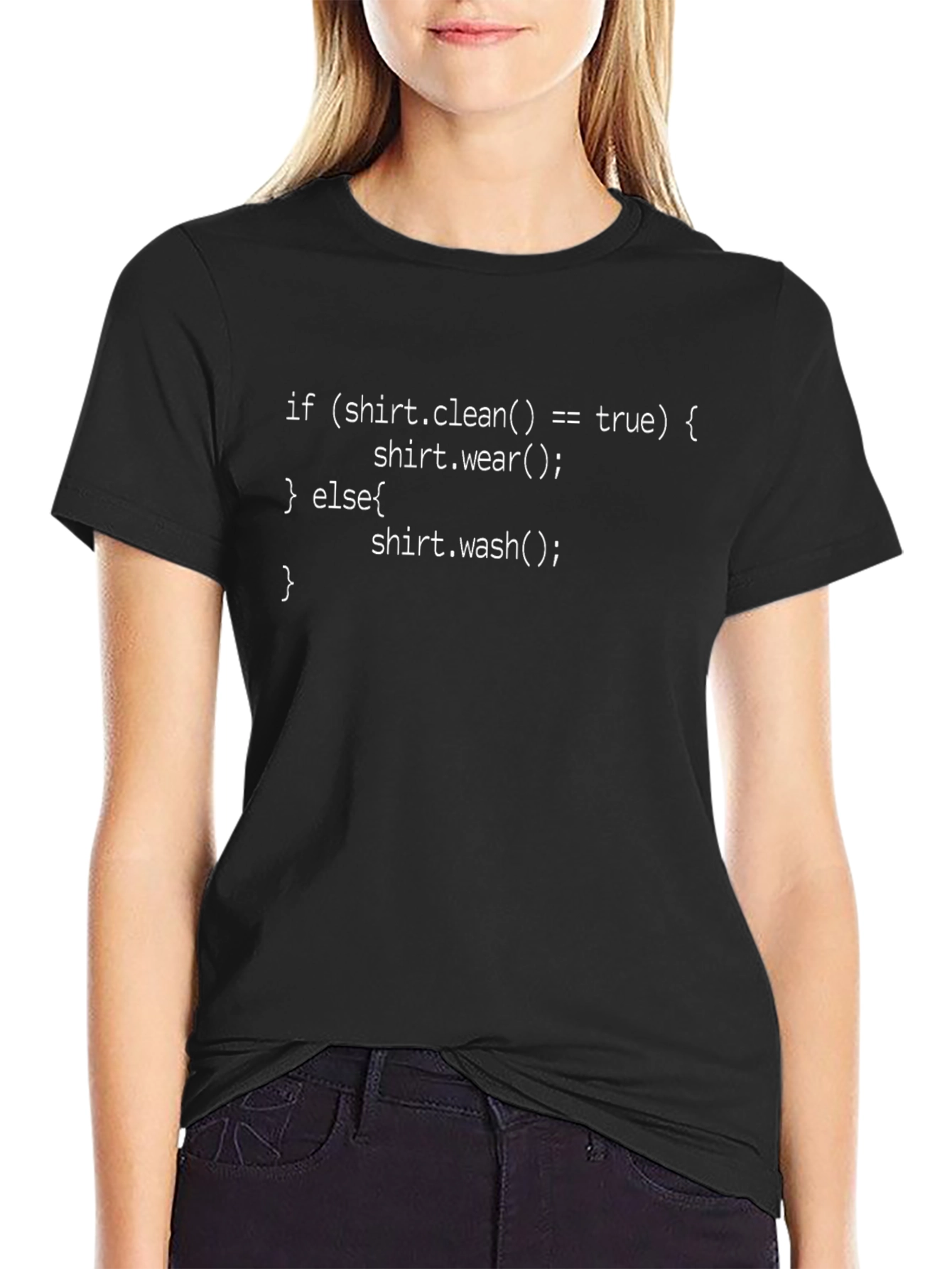 Programmer T-Shirt - Clean Shirt Code Graphic