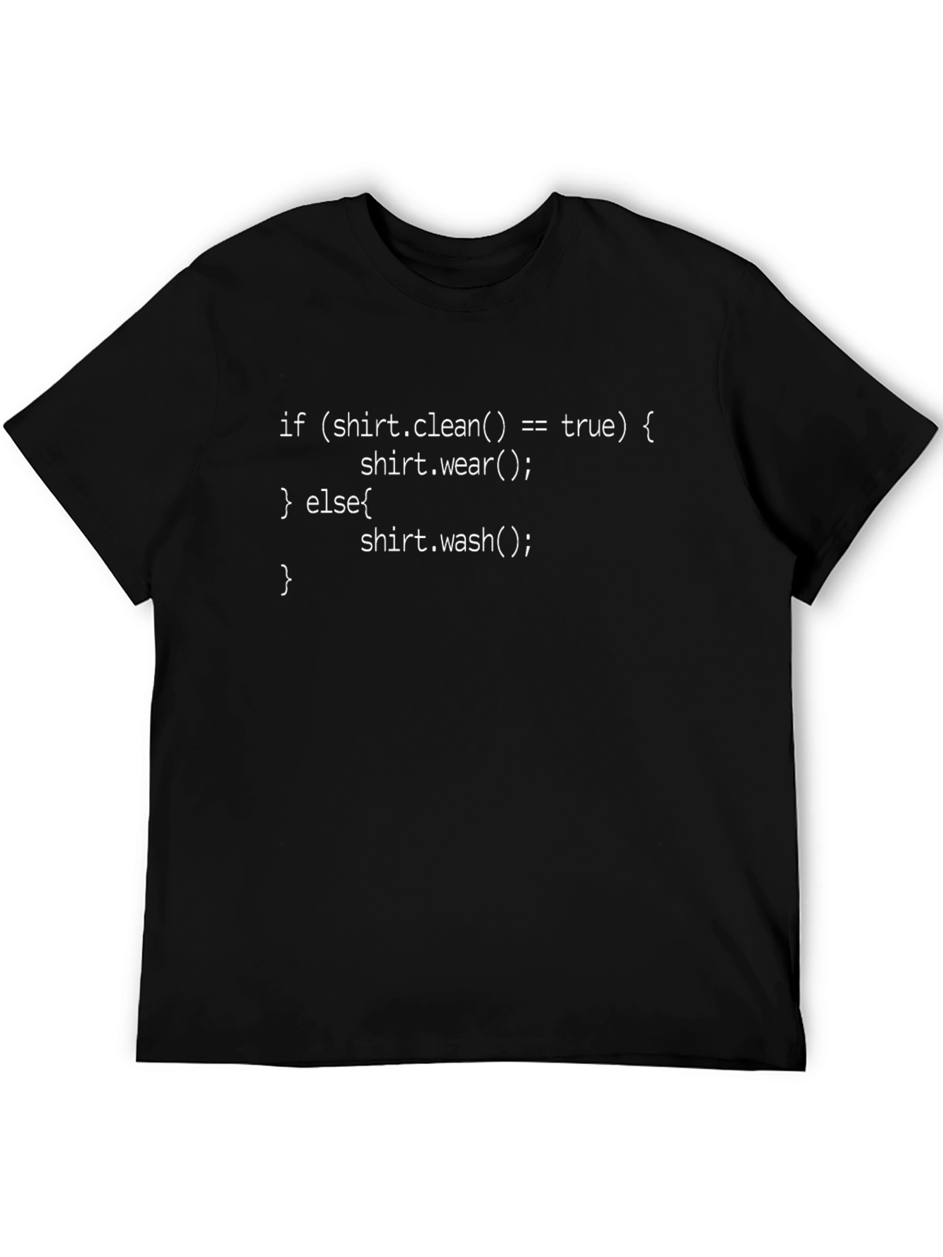 Programmer T-Shirt - Clean Shirt Code Graphic